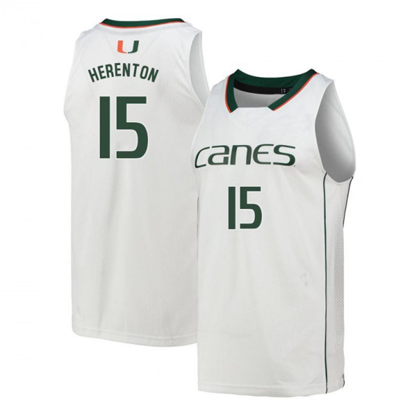 Willie Herenton Miami Hurricanes 15 Jersey
