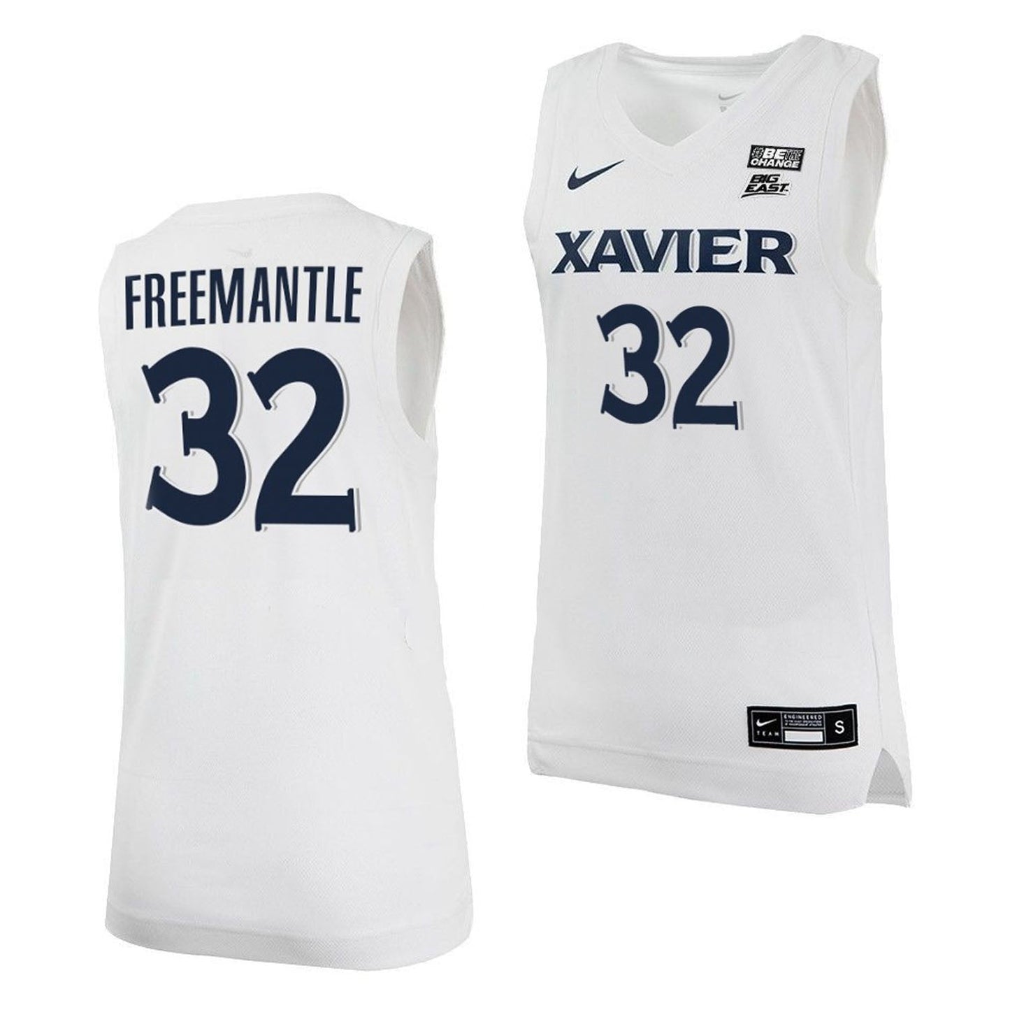 Zach Freemantle Xavier Musketeers 32 Jersey