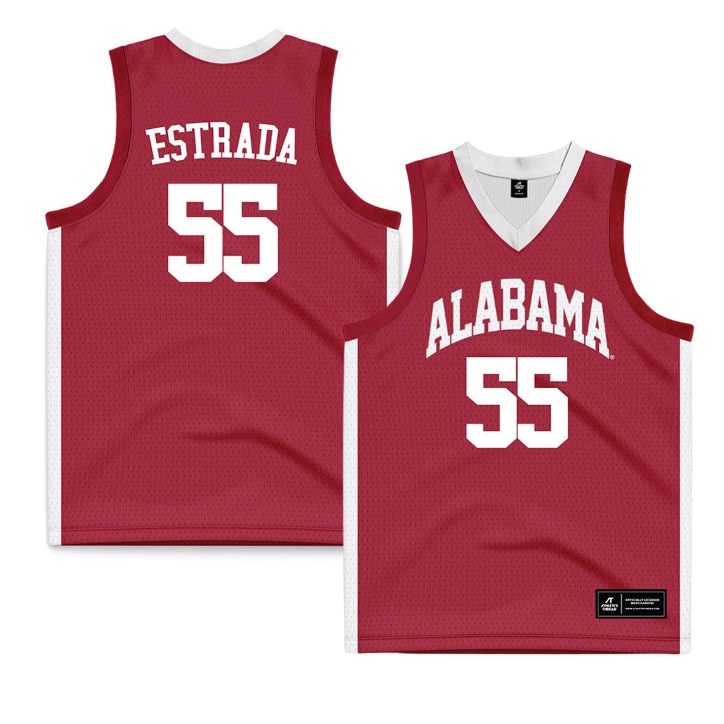 Aaron Estrada Alabama Crimson Tide 55 Jersey