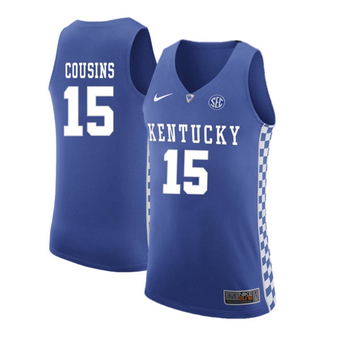 Demarcus Cousins Kentucky Wildcats 15 Jersey