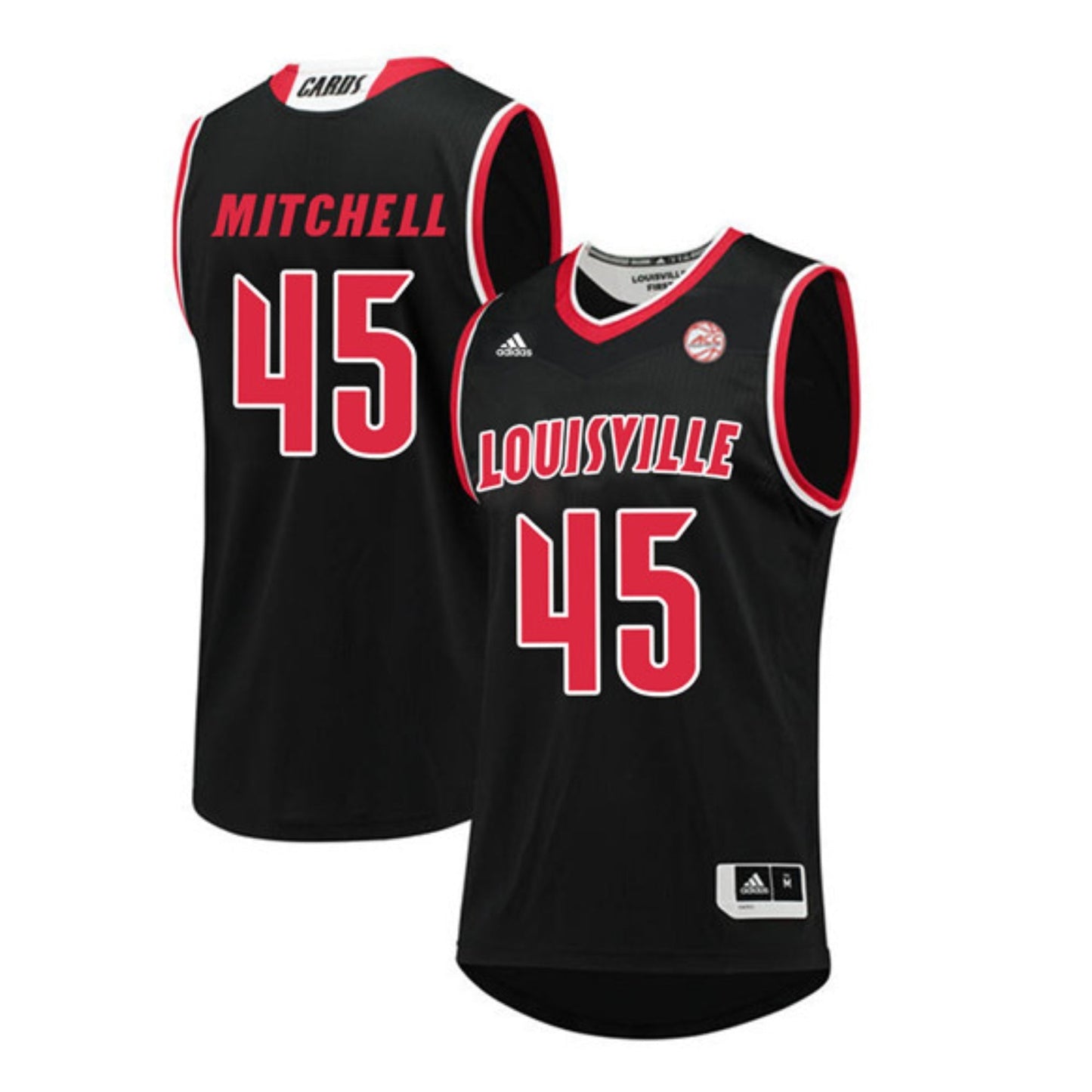 Donovan Mitchell Louisville Cardinals 45 Jersey