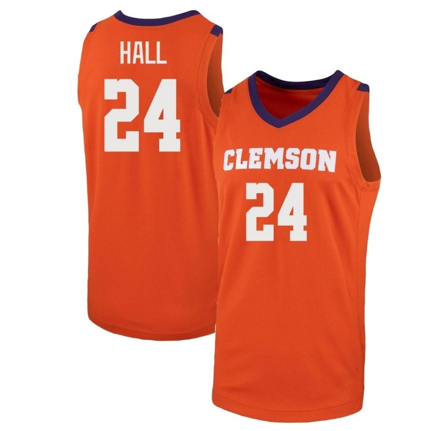 PJ Hall Clemson Tigers 24 Jersey