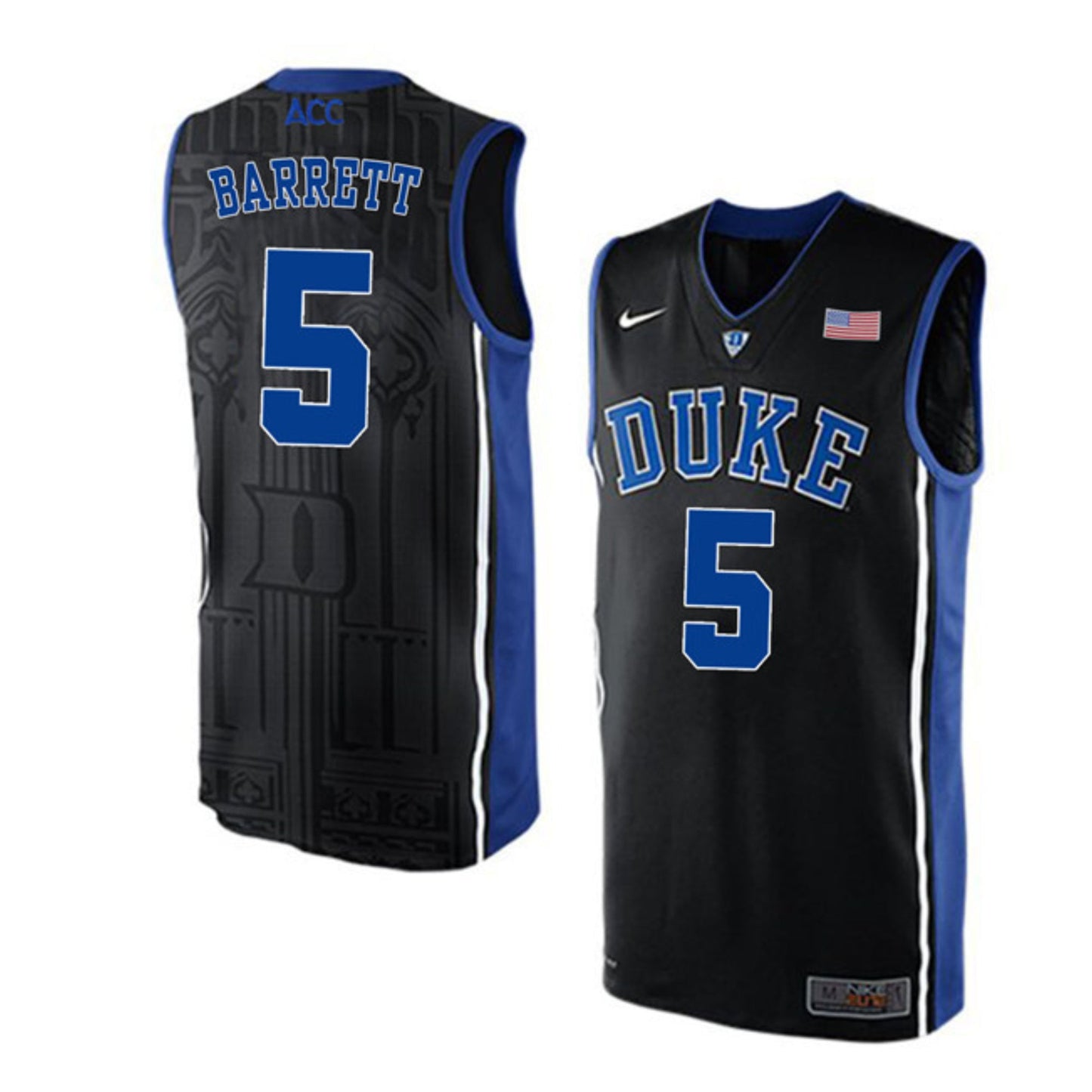 RJ Barrett Duke Blue Devils 5 Jersey