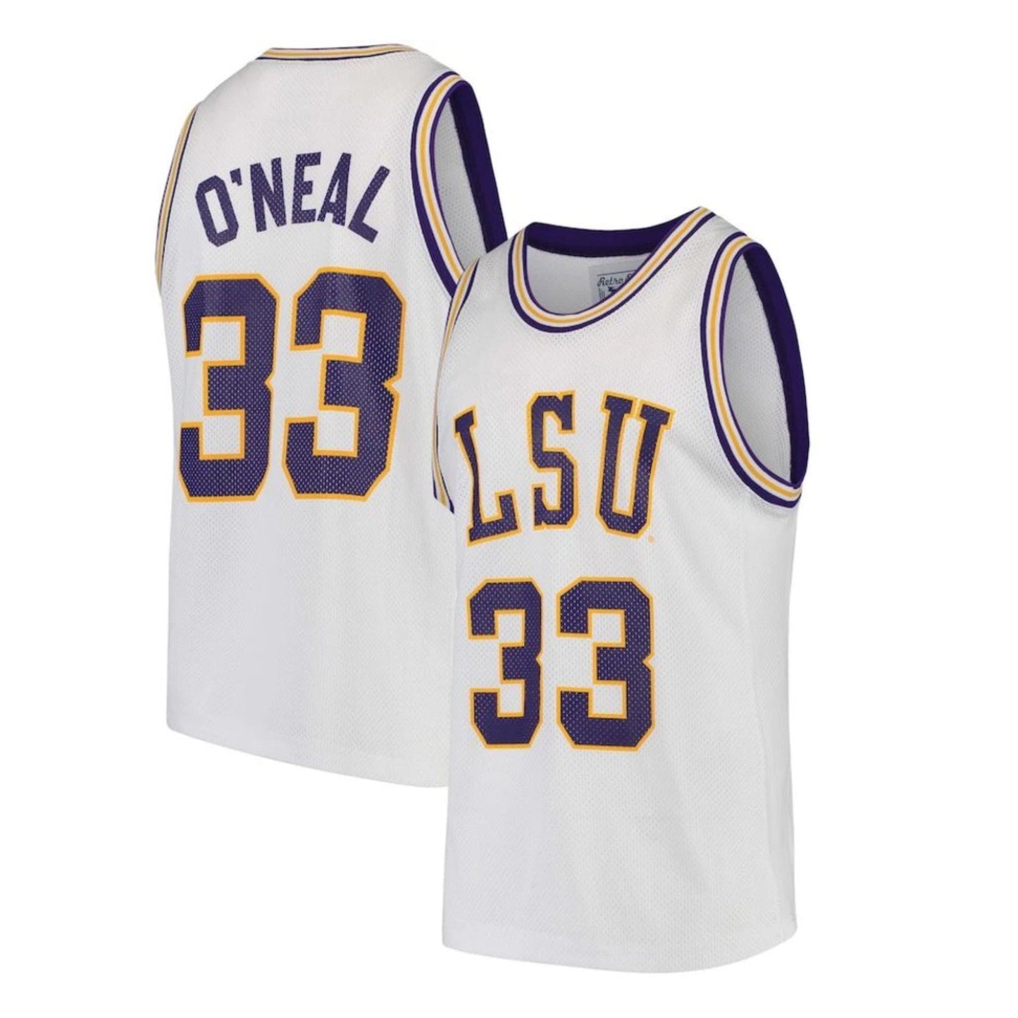 Shaquille O'Neal LSU Tigers 33 Jersey