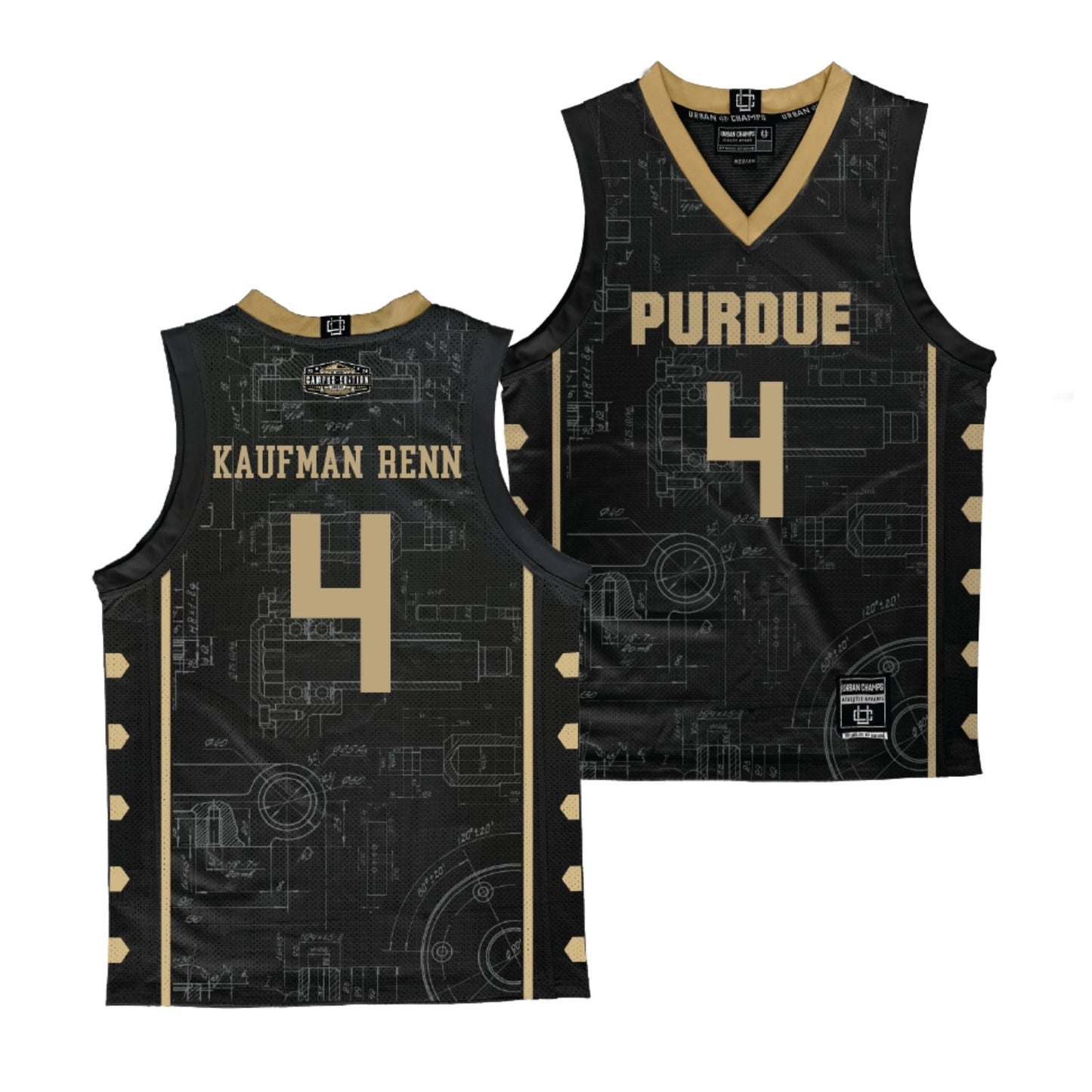 Trey Kaufman-Renn Purdue Boilermakers 4 Jersey