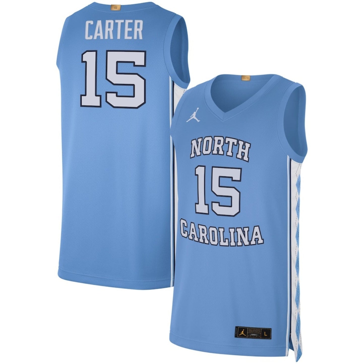 Vince Carter North Carolina Tar Heels 15 Jersey