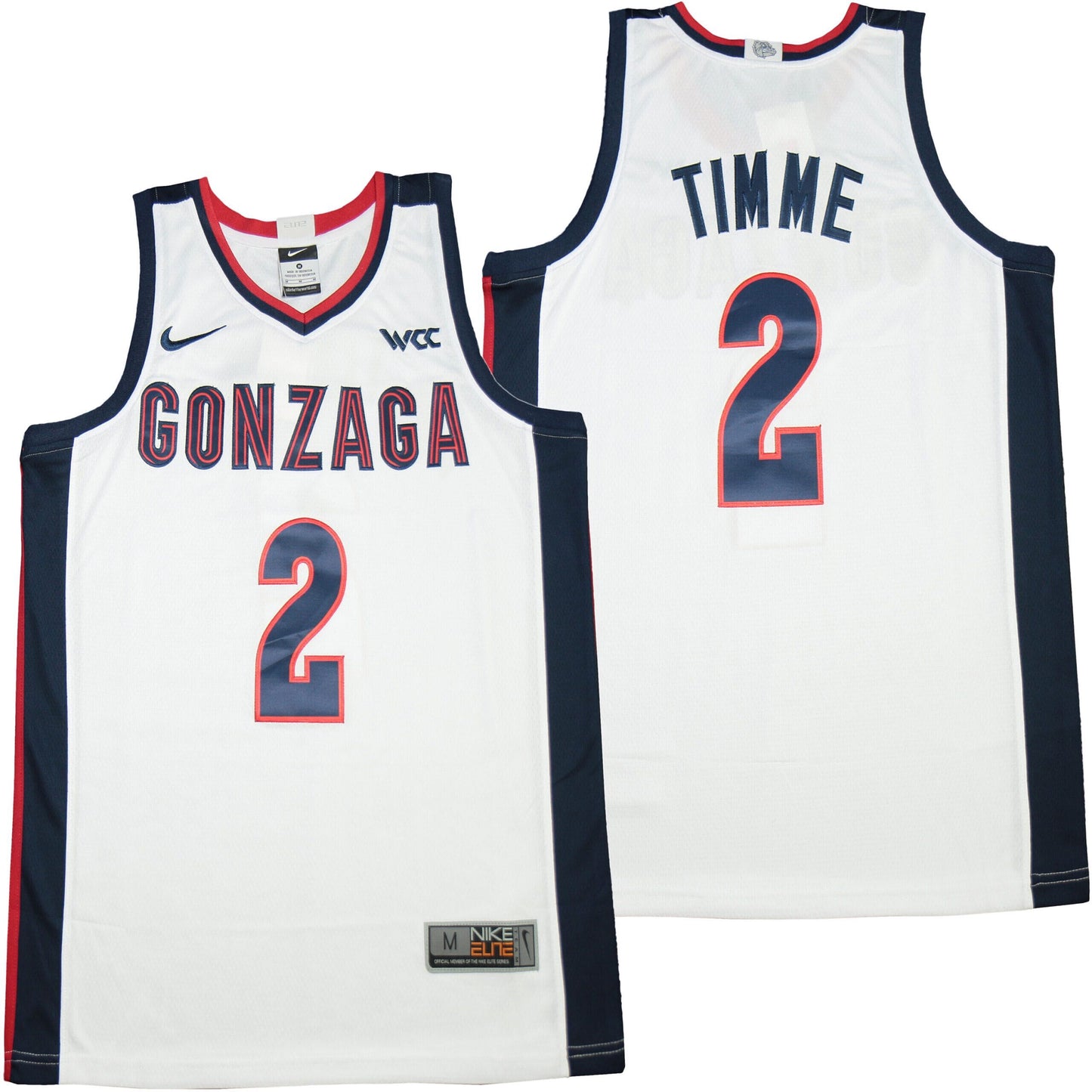 Drew Timme Gonzaga Bulldogs 2 Jersey