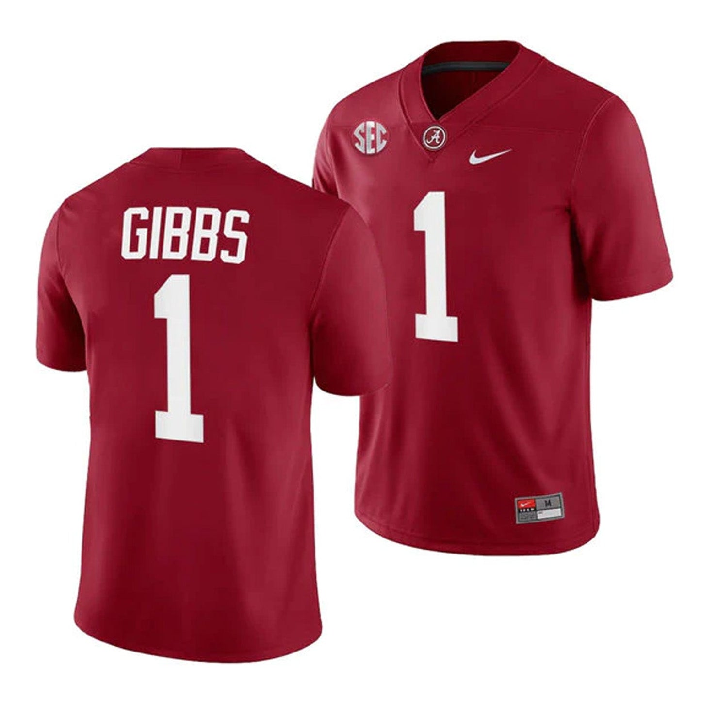 Jahmyr Gibbs Alabama Crimson Tide 1 Jersey