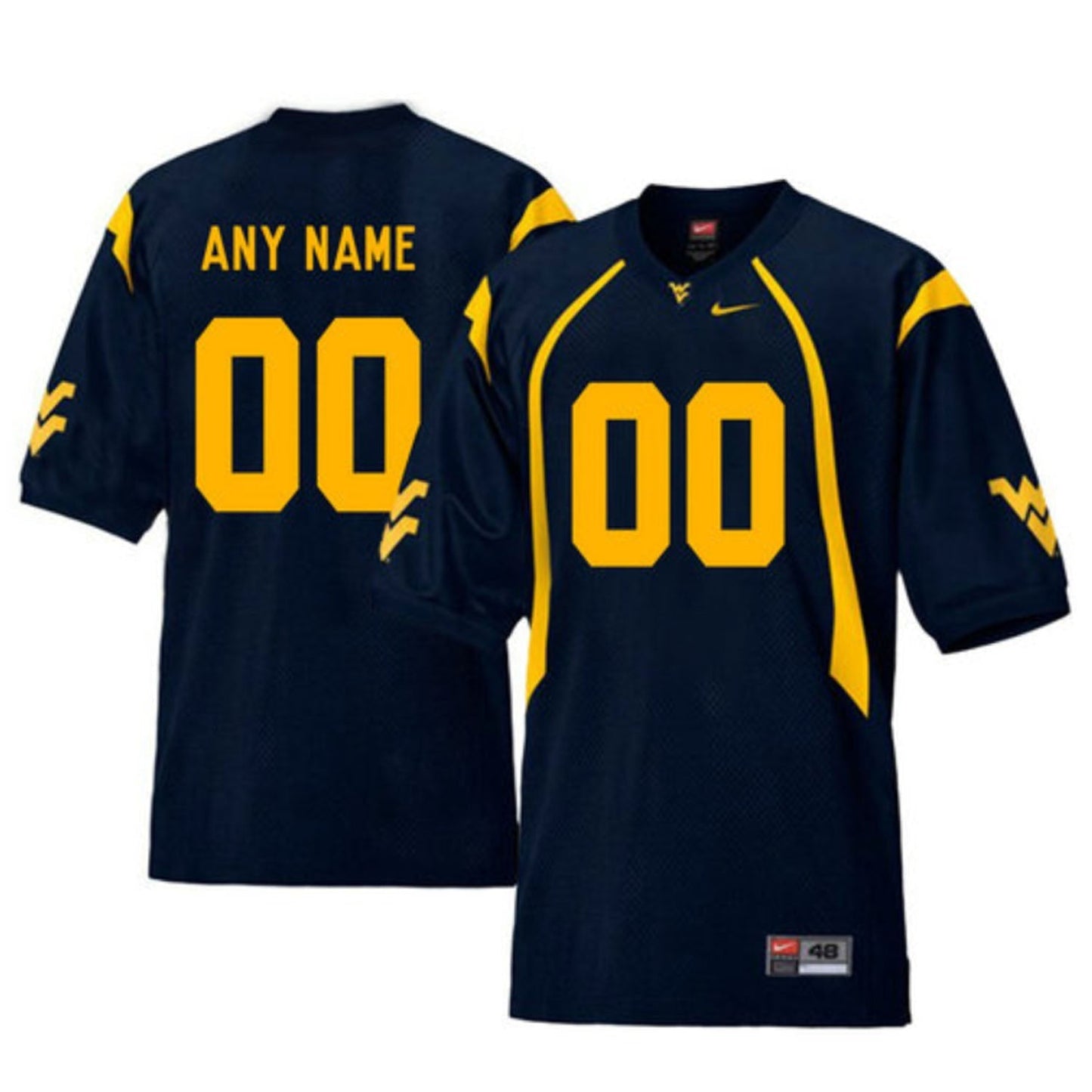 West Virginia Mountaineers Custom Jersey