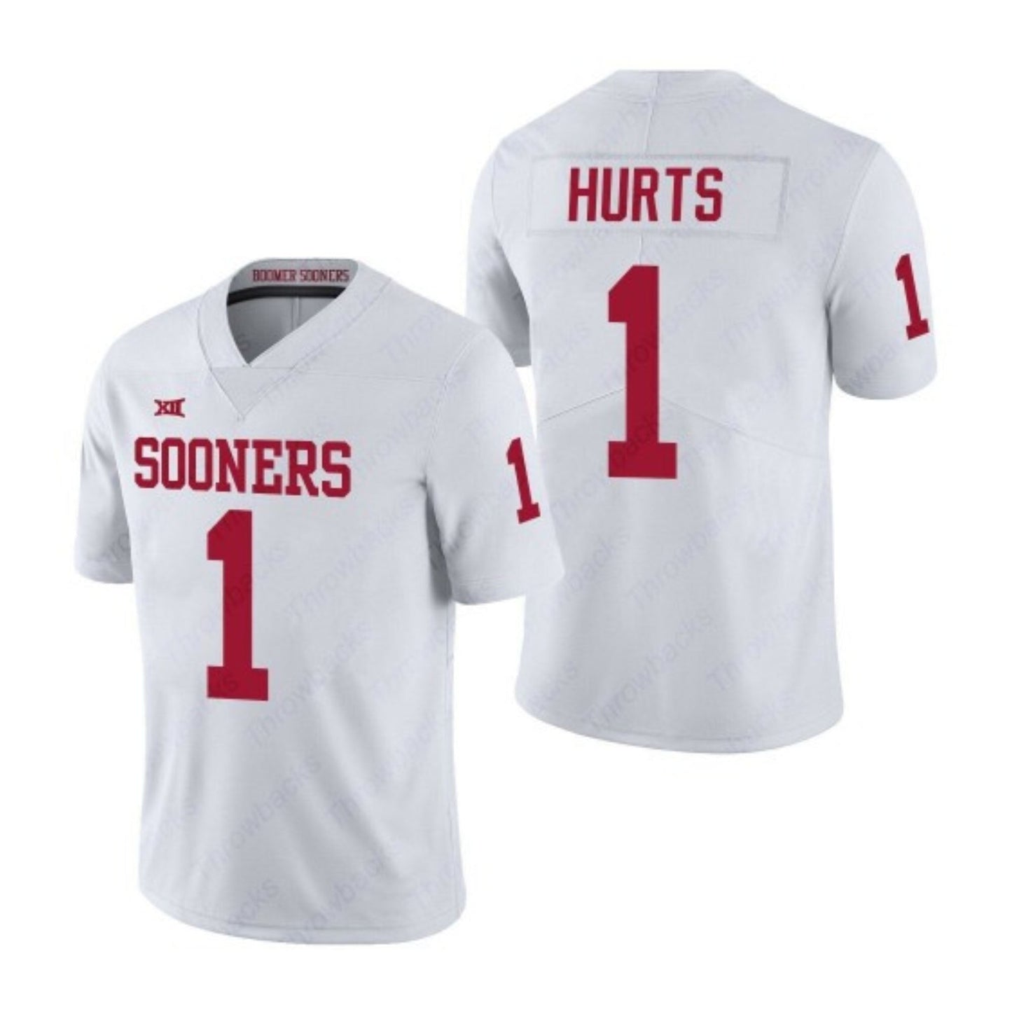Jalen Hurts Oklahoma Sooners 1 Jersey