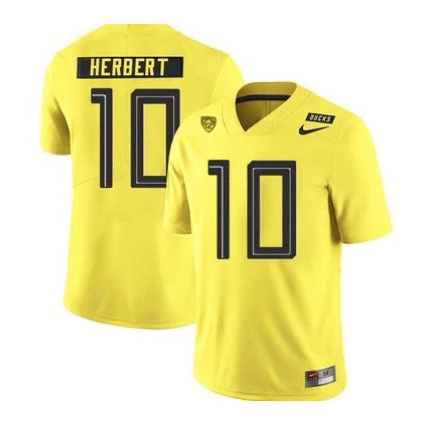 Justin Herbert Oregon Ducks 10 Jersey