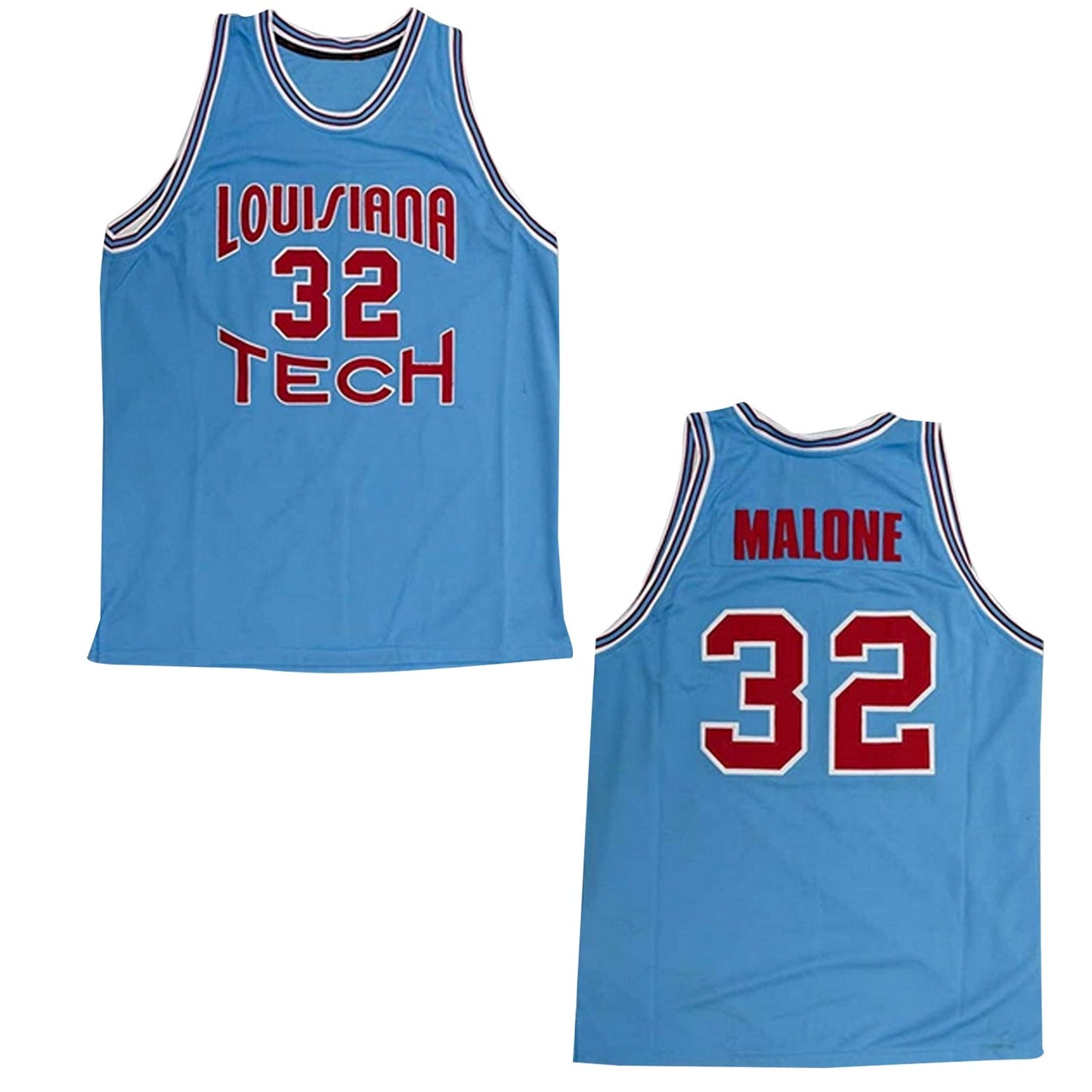 Karl Malone Louisiana Tech 32 Jersey