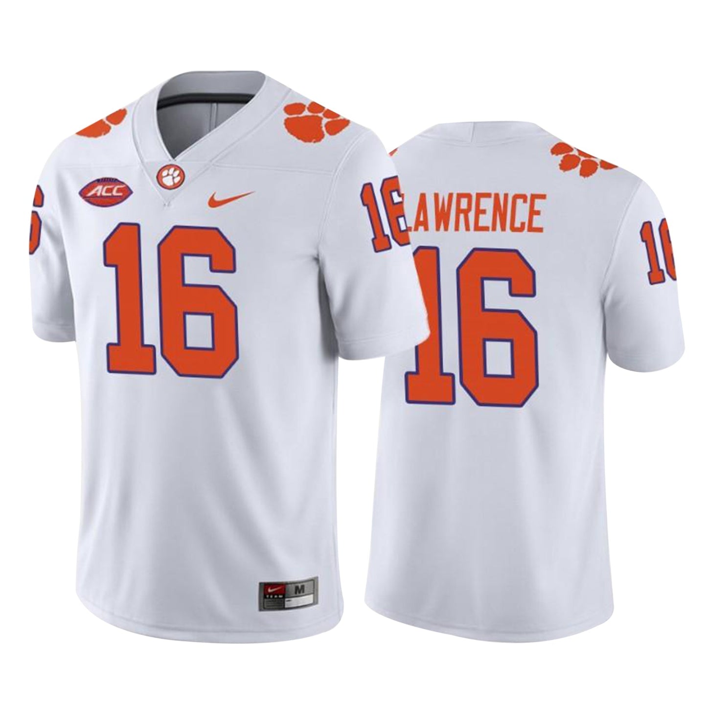 Trevor Lawrence Clemson Tigers 16 Jersey