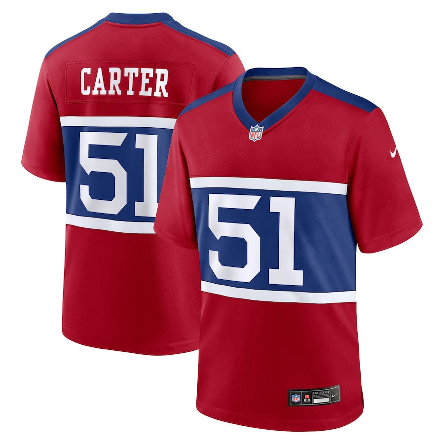 Abdul Carter New York Giants 2025  Draft First Round Pick Game Jersey
