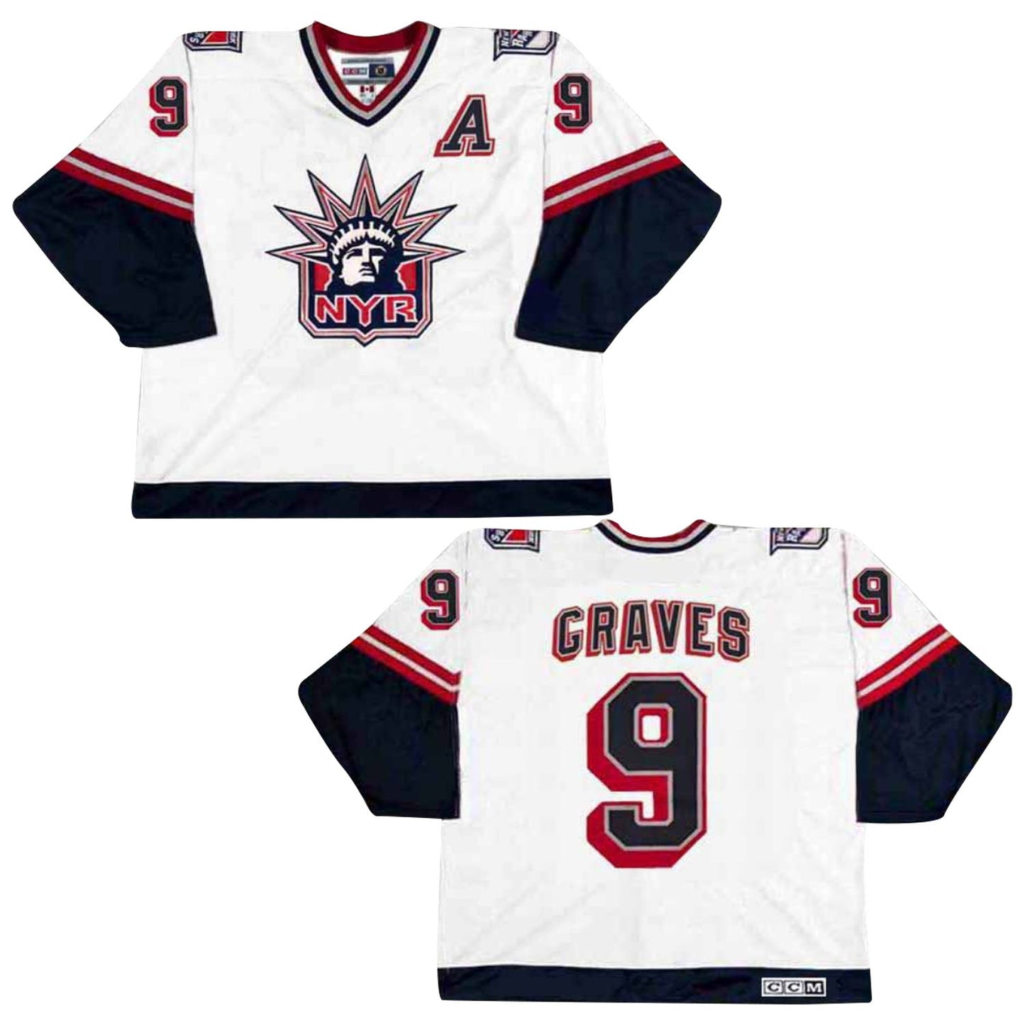 Adam Graves New York Rangers 9 Jersey