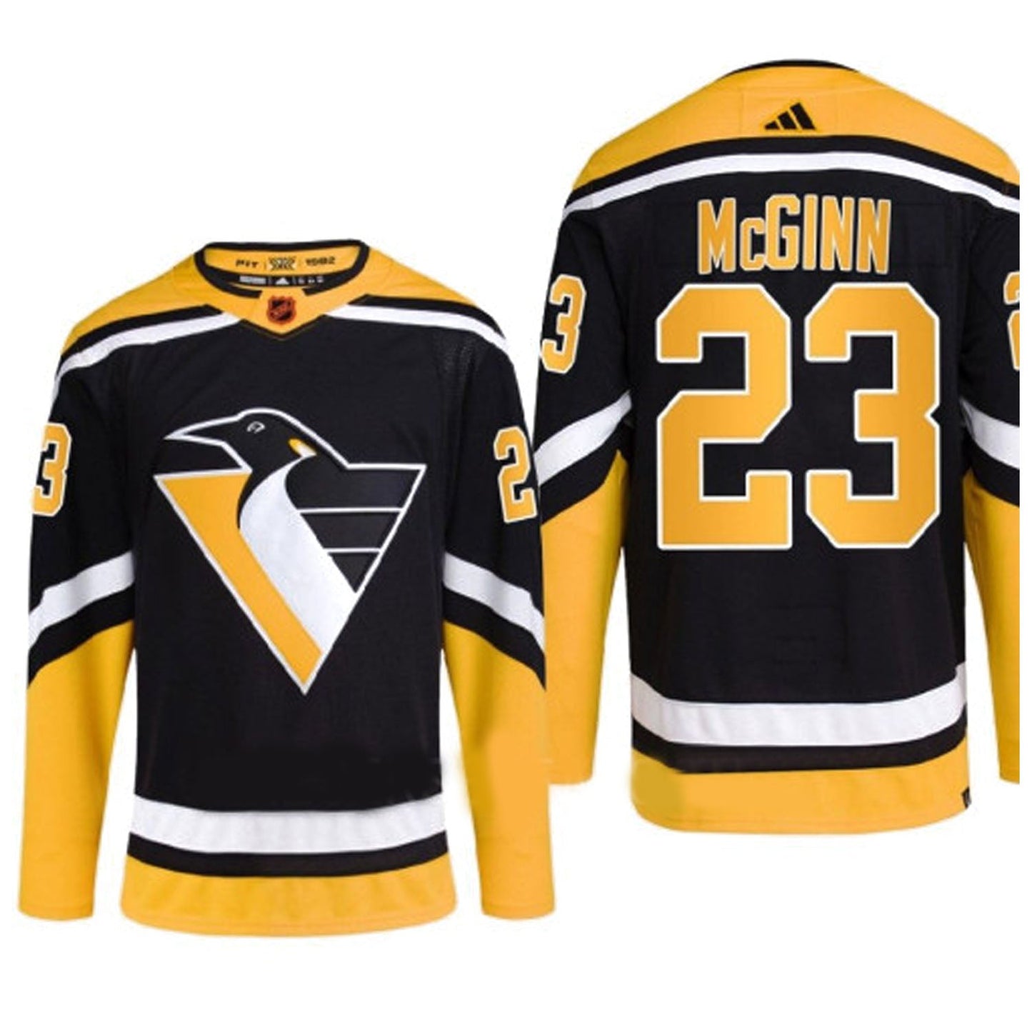 Brock McGinn Pittsburgh Penguins 23 Jersey