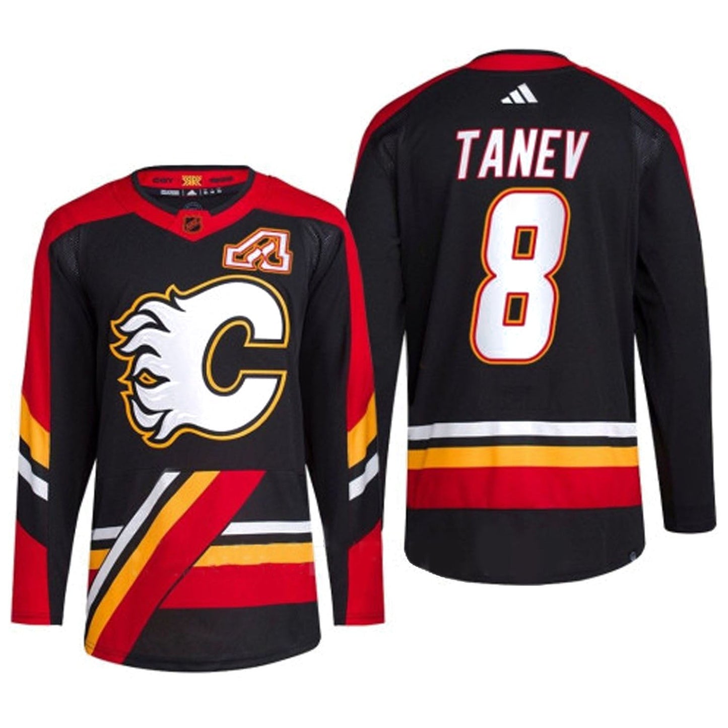 Christopher Tanev Calgary Flames 8 Jersey