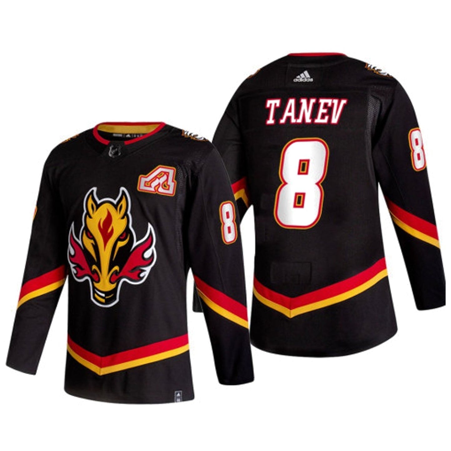 Christopher Tanev Calgary Flames 8 Jersey