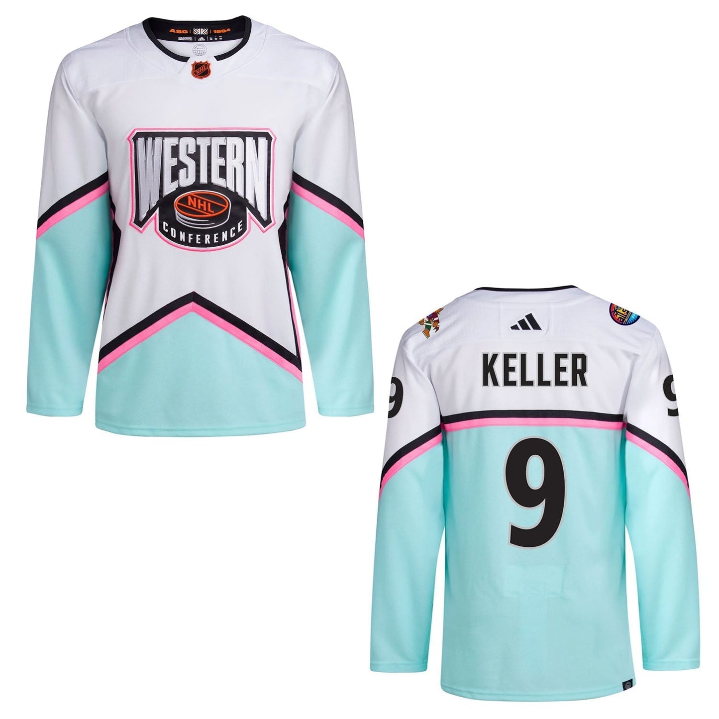 Clayton Keller Western All Star 9 Jersey