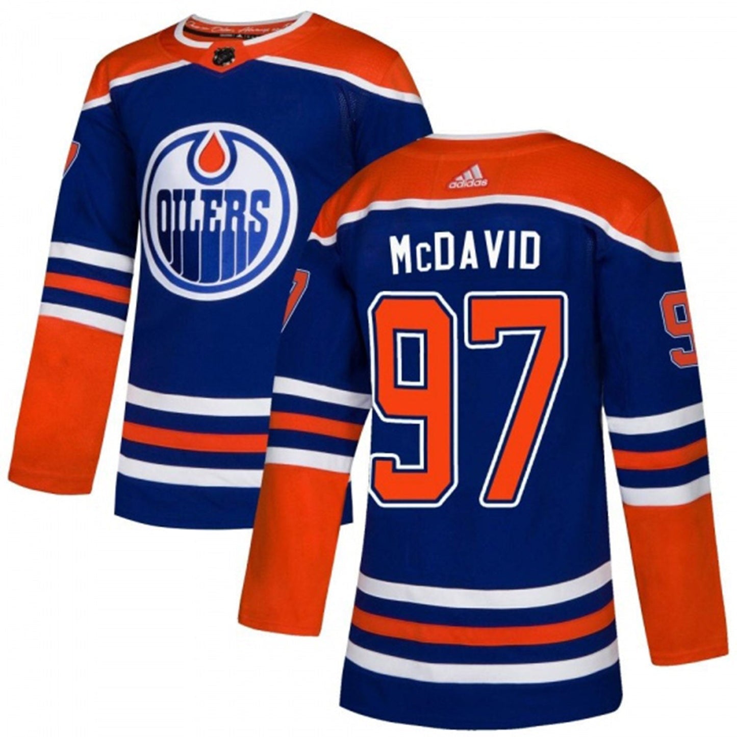 Connor McDavid #97 Edmonton Oilers NHL Hockey Jersey – Home & Away