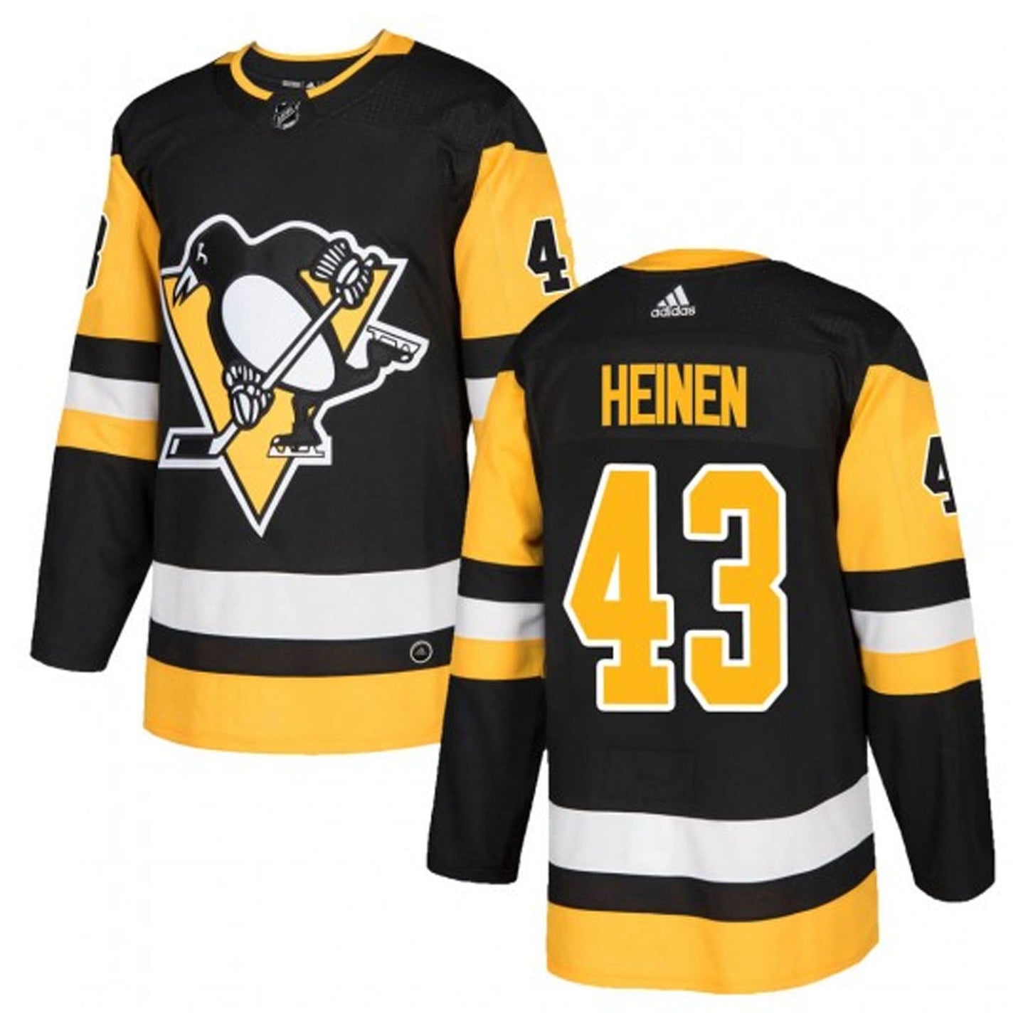 Danton Heinen Pittsburgh Penguins 43 Jersey