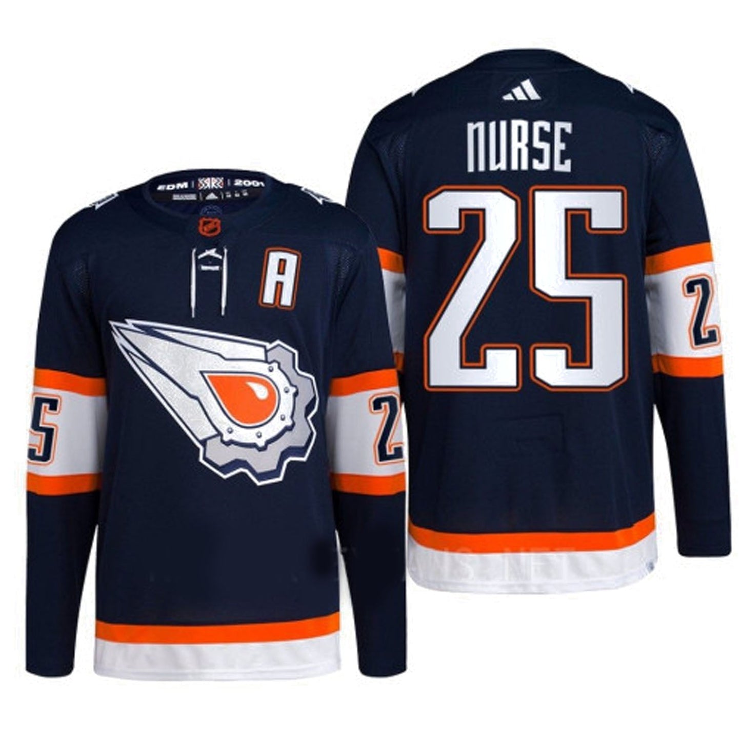 Darnell Nurse Edmonton Oilers 25 Jersey