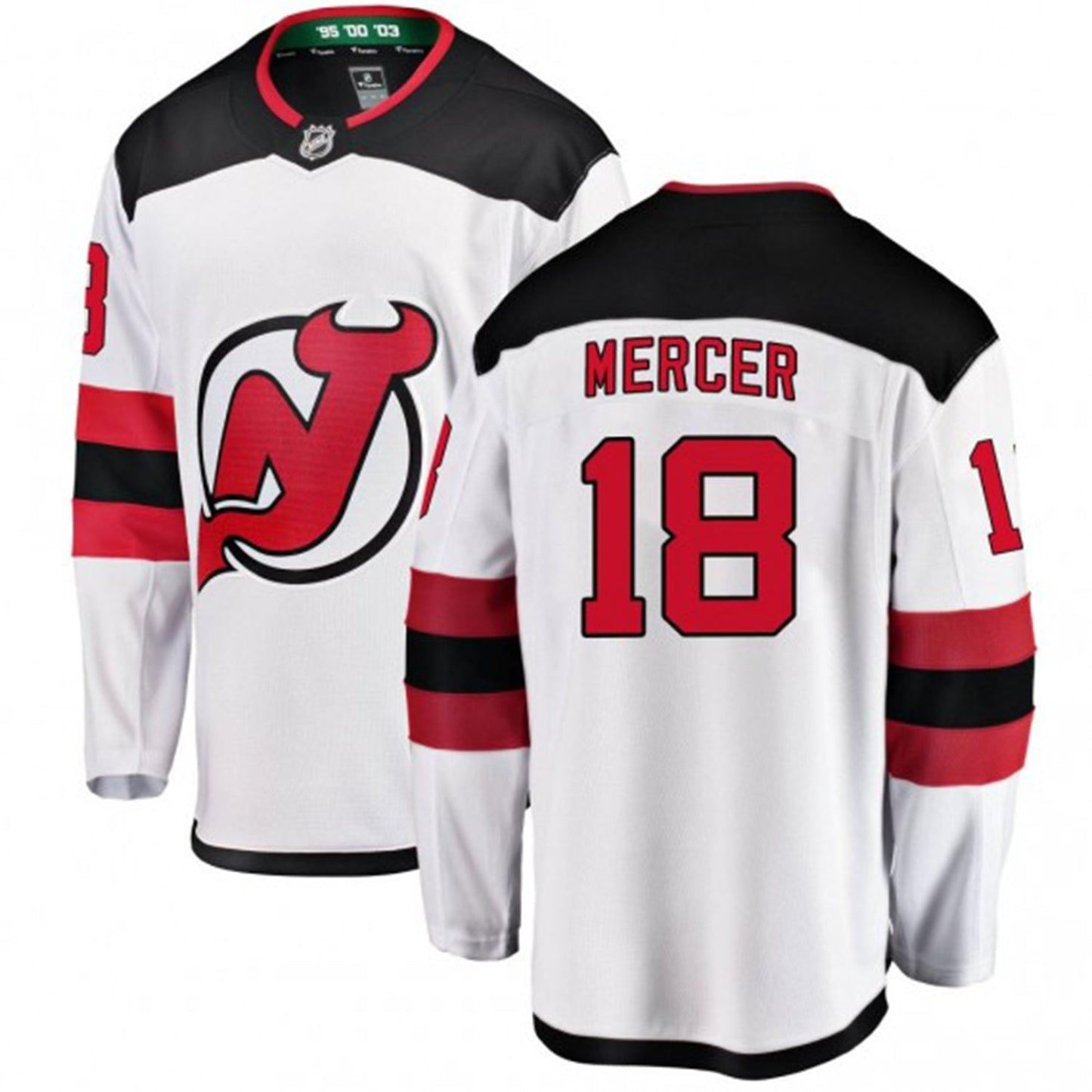 Dawson Mercer New Jersey Devils 91 Jersey