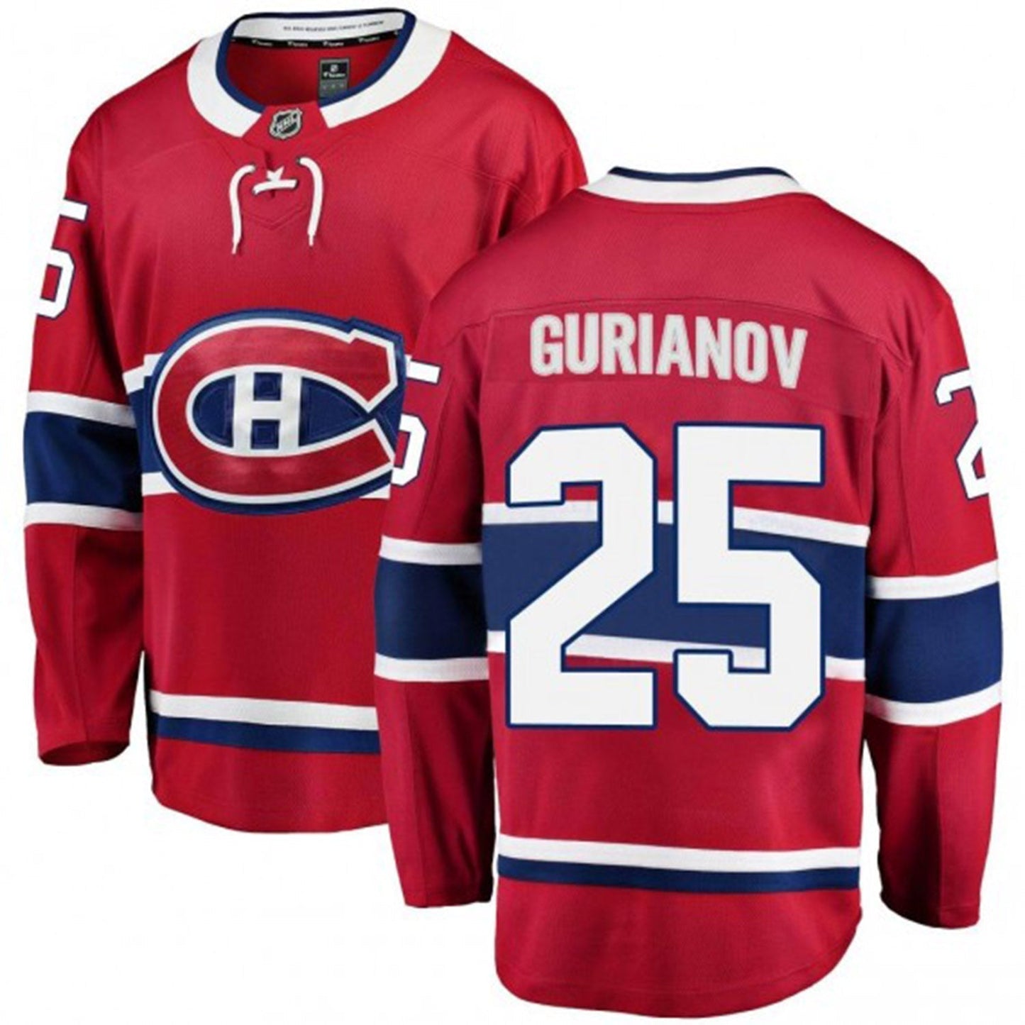 Denis Gurianov Montreal Canadiens 25 Jersey