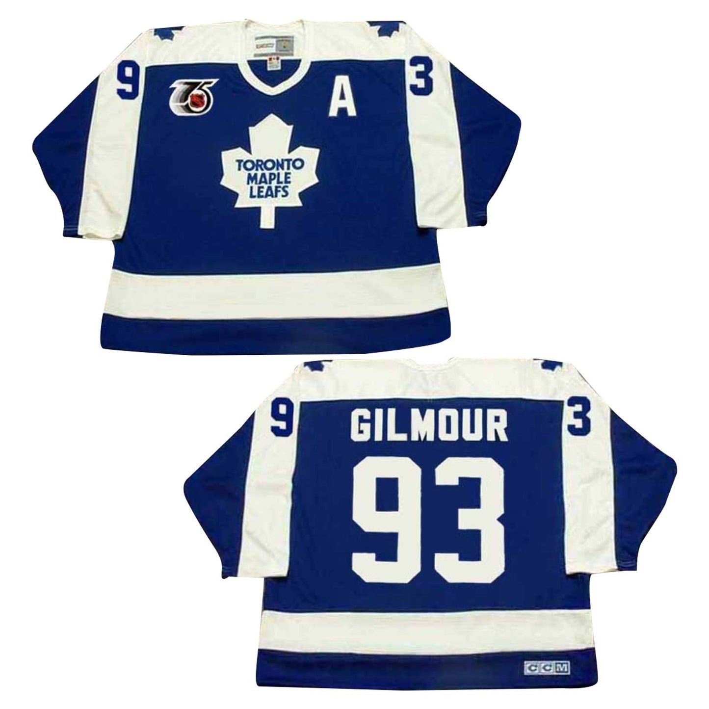 Doug Gilmour Toronto Maple Leafs 93 Jersey