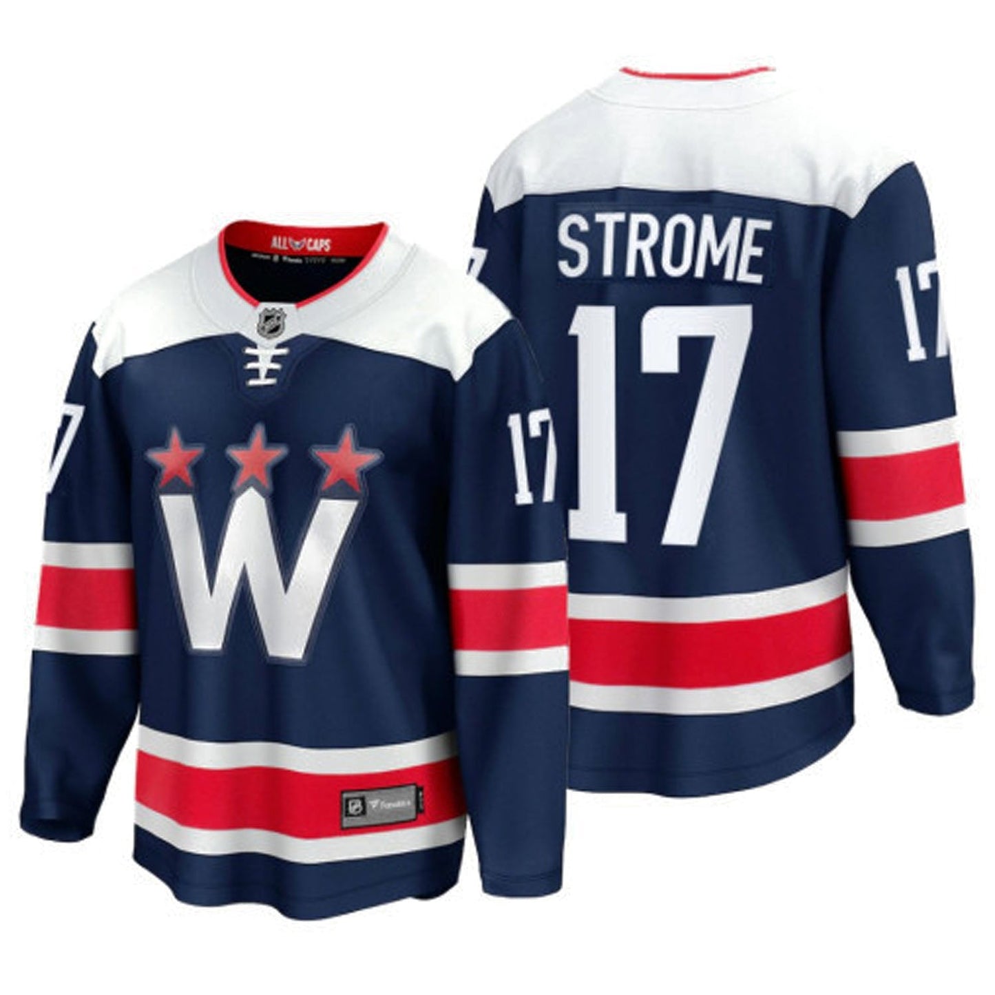 Dylan Strome Washington Capitals 17 Jersey