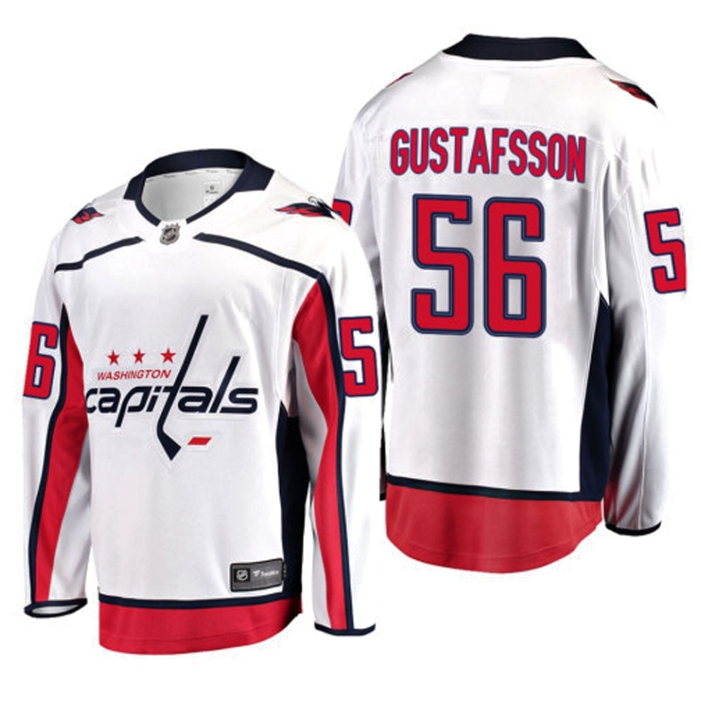 Erik Gustafsson Washington Capitals 56 Jersey