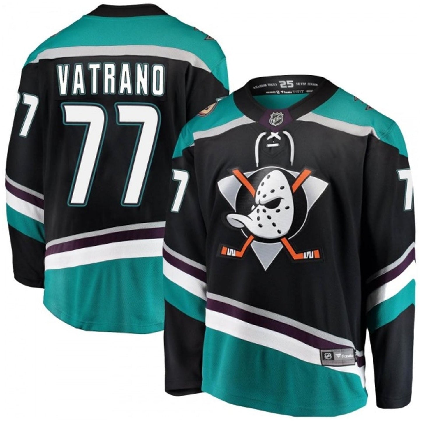 Frank Vatrano Anaheim Ducks 77 Jersey