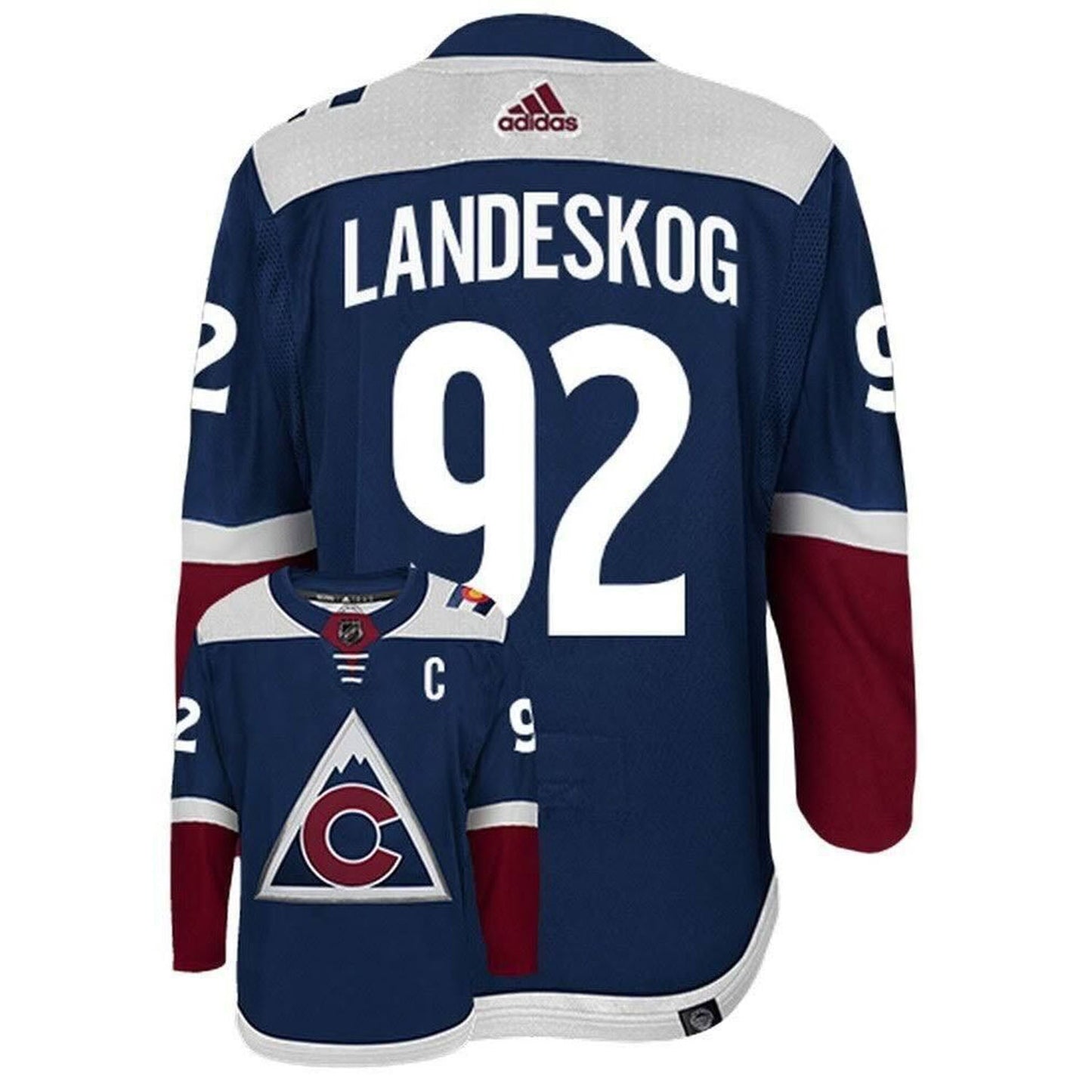 Gabriel Landeskog Colorado Avalanche 92 Jersey