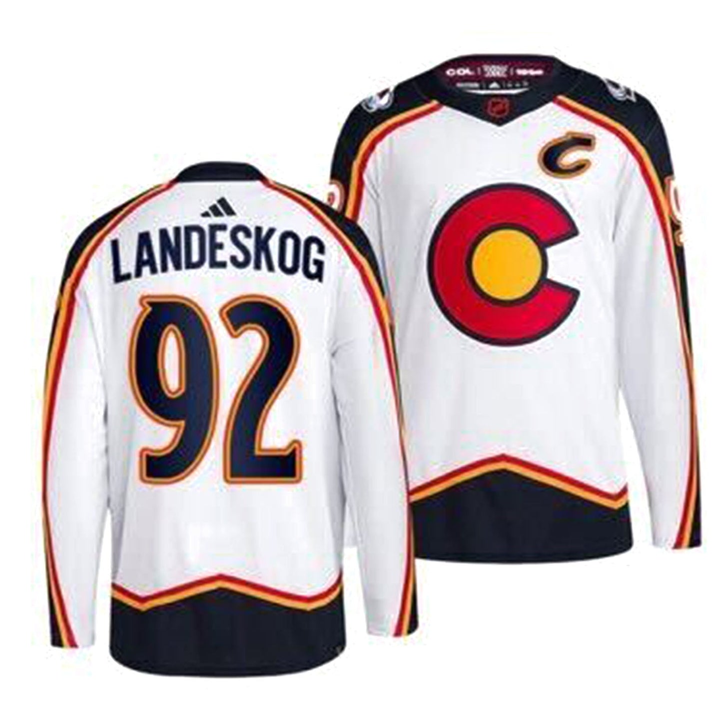 Gabriel Landeskog Colorado Avalanche 92 Jersey
