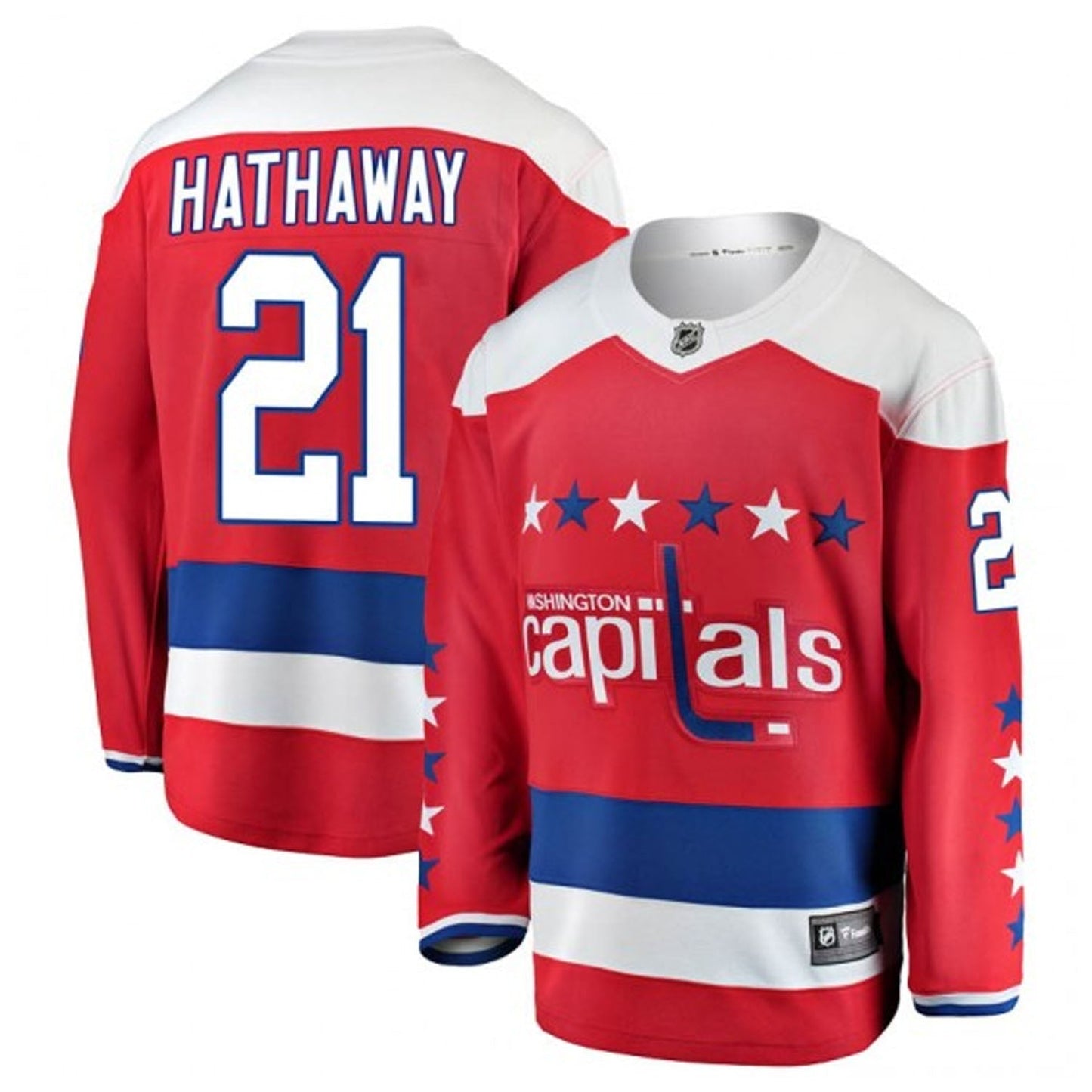 Garnet Hathaway Washington Capitals 21 Jersey