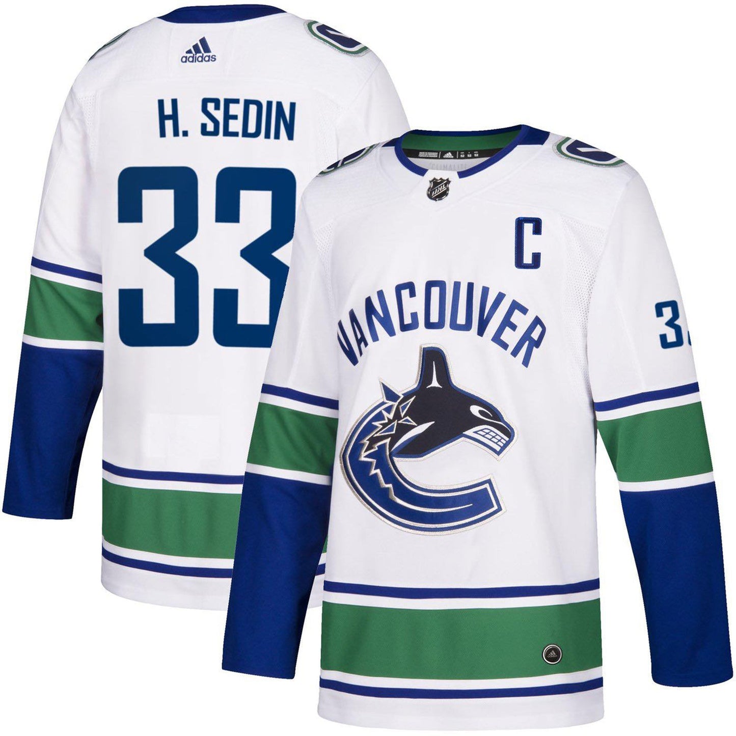 Henrick Sedin Vancouver Canucks 33 Jersey