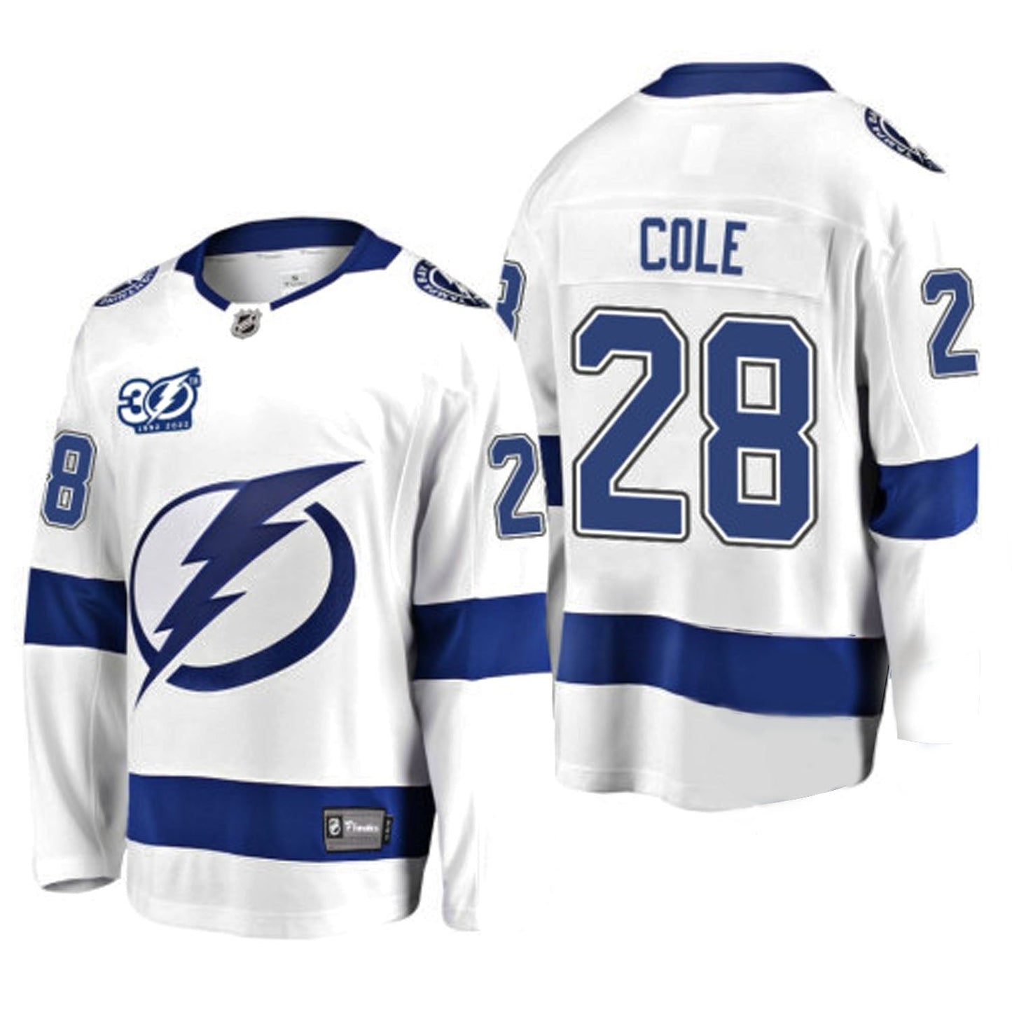 Ian Cole Tampa Bay Lightning 28 Jersey