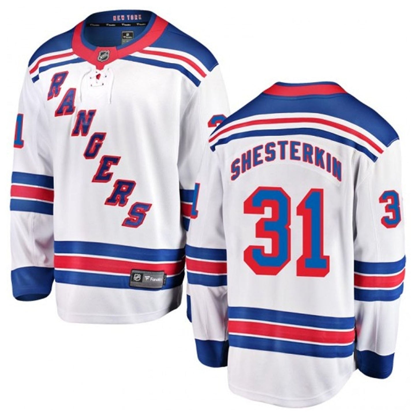 Igor Shesterkin New York Rangers 31 Jersey