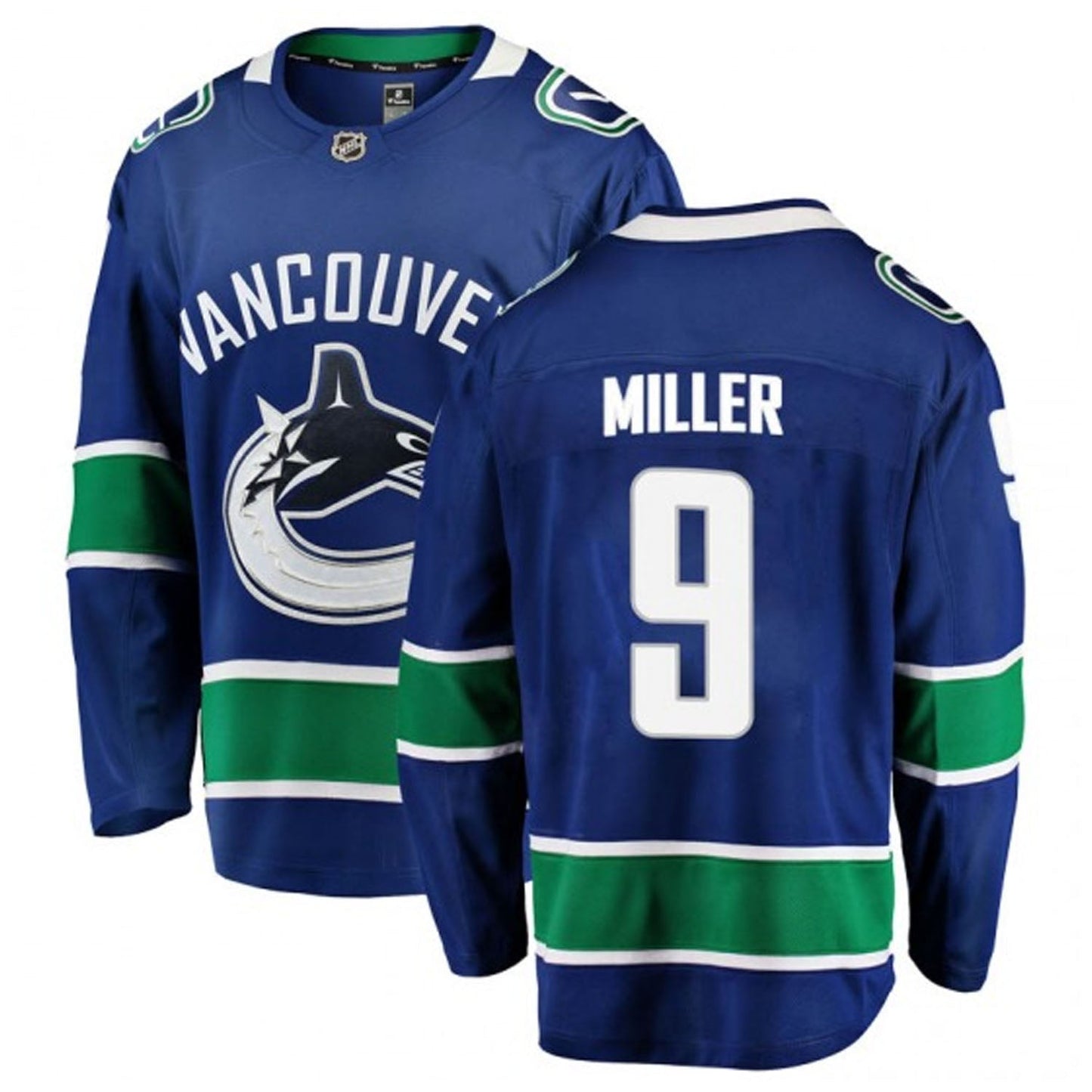 J.T. Miller Vancouver Canucks 9 Jersey