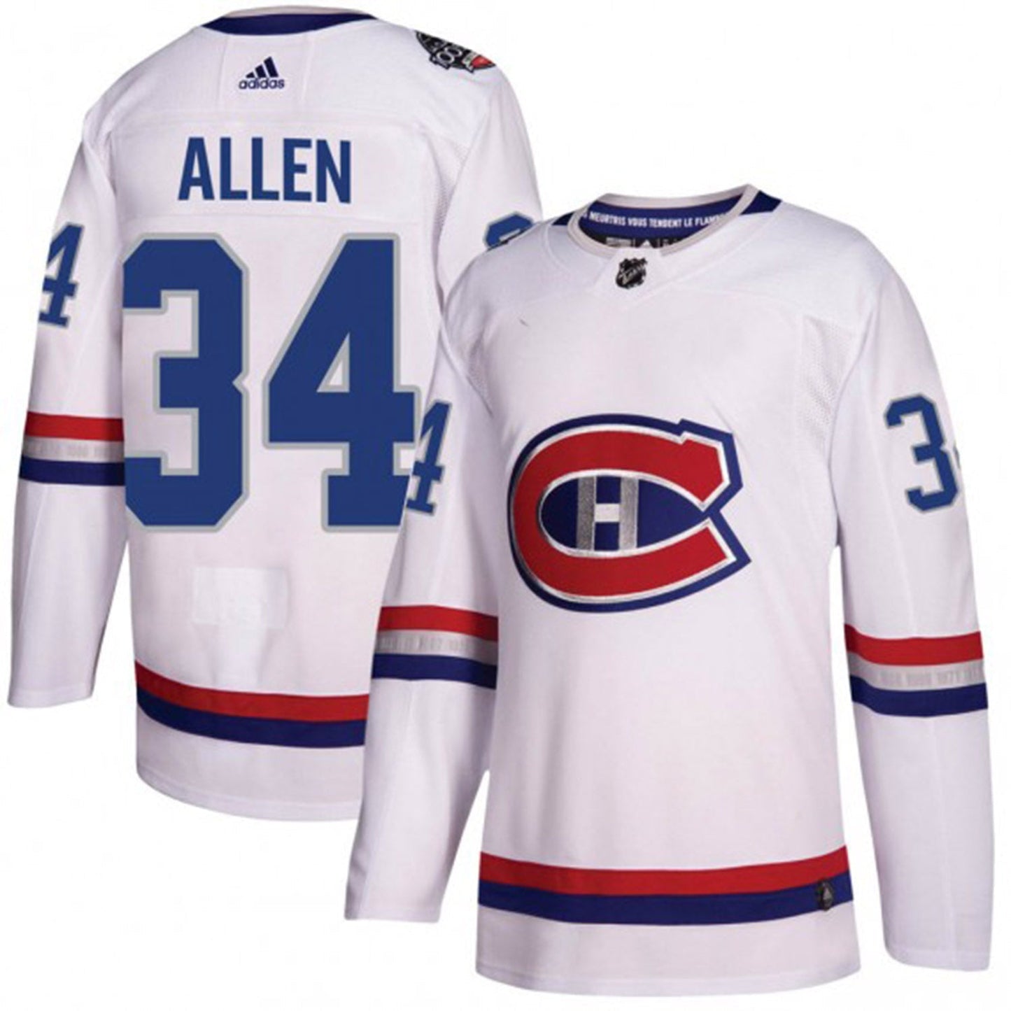 Jake Allen Montreal Canadiens 34 Jersey