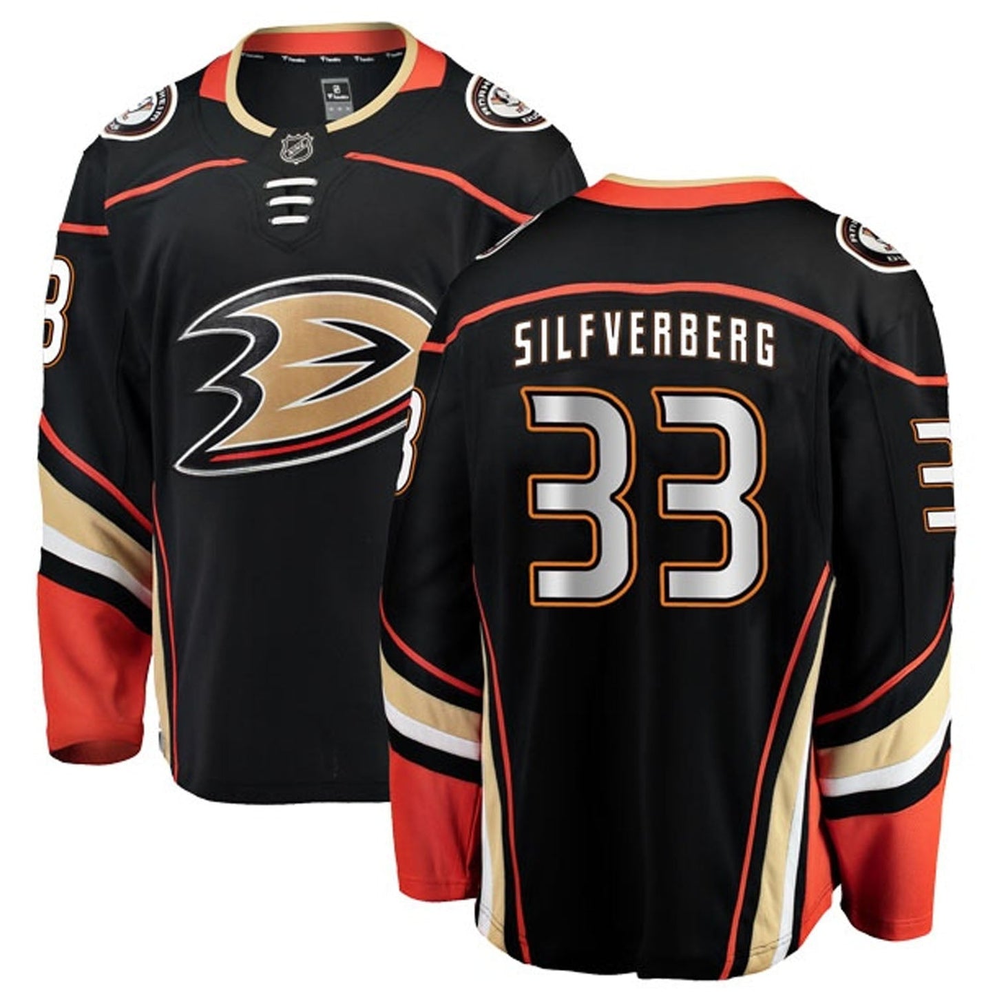 Jakob Silfverberg Anaheim Ducks 33 Jersey