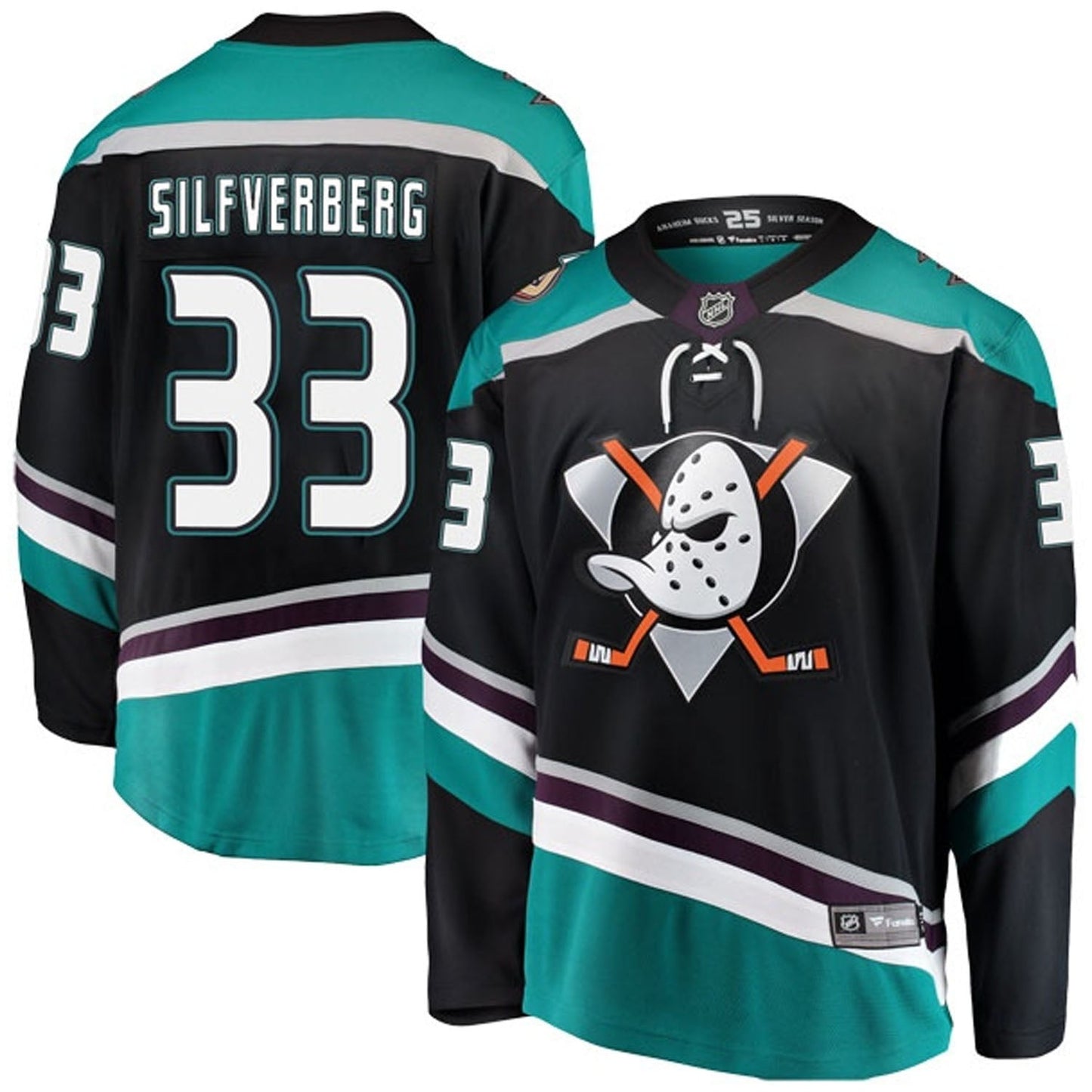 Jakob Silfverberg Anaheim Ducks 33 Jersey