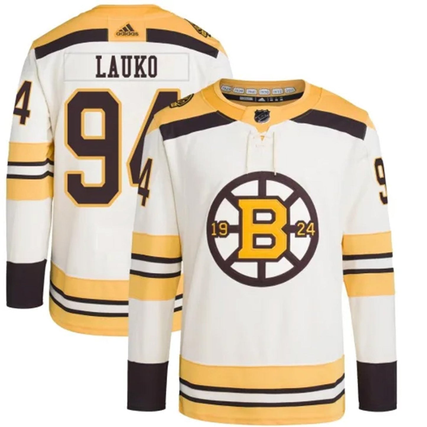 Jakub Lauko Bostin Bruins 94 Jersey