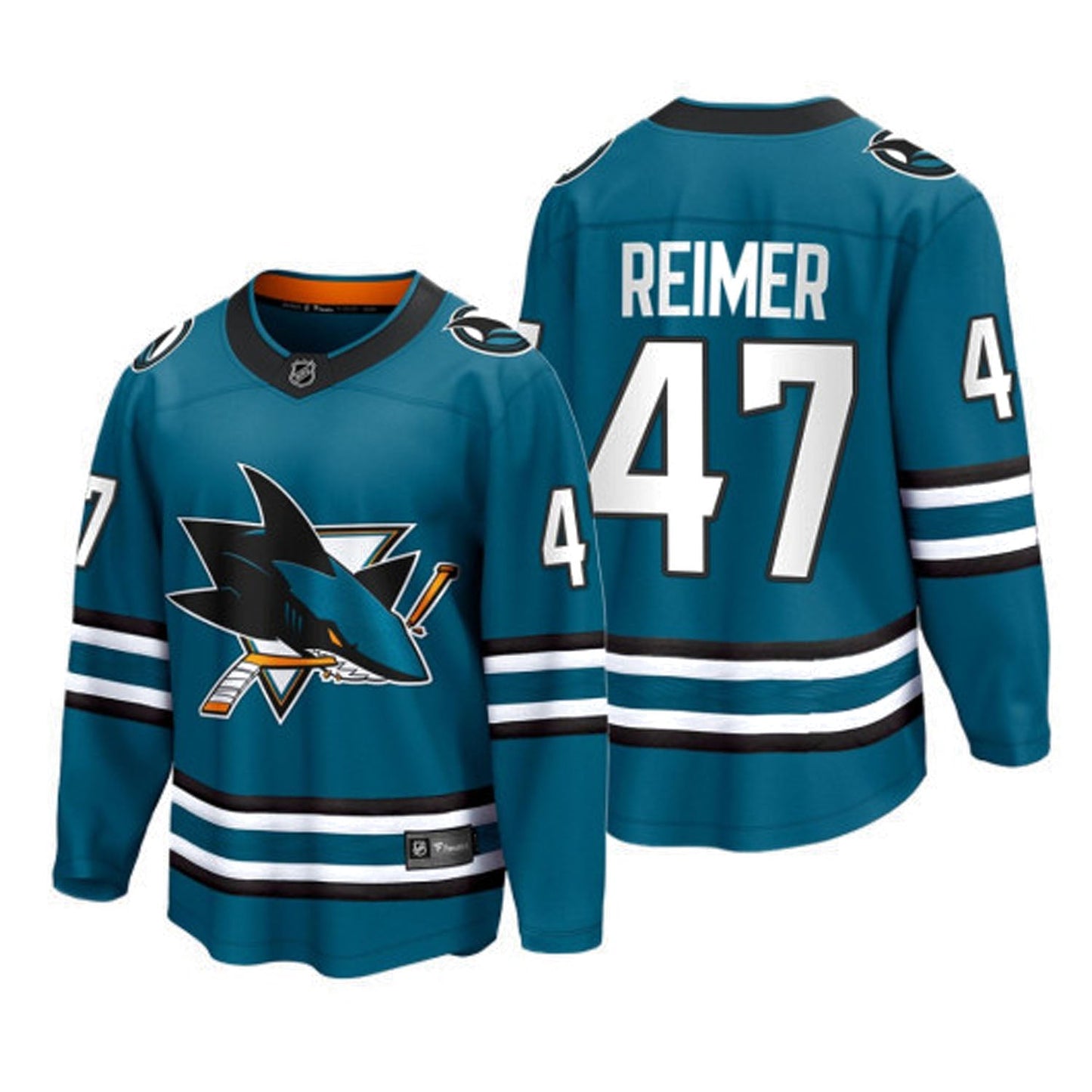James Reimer San Jose Sharks 47 Jersey