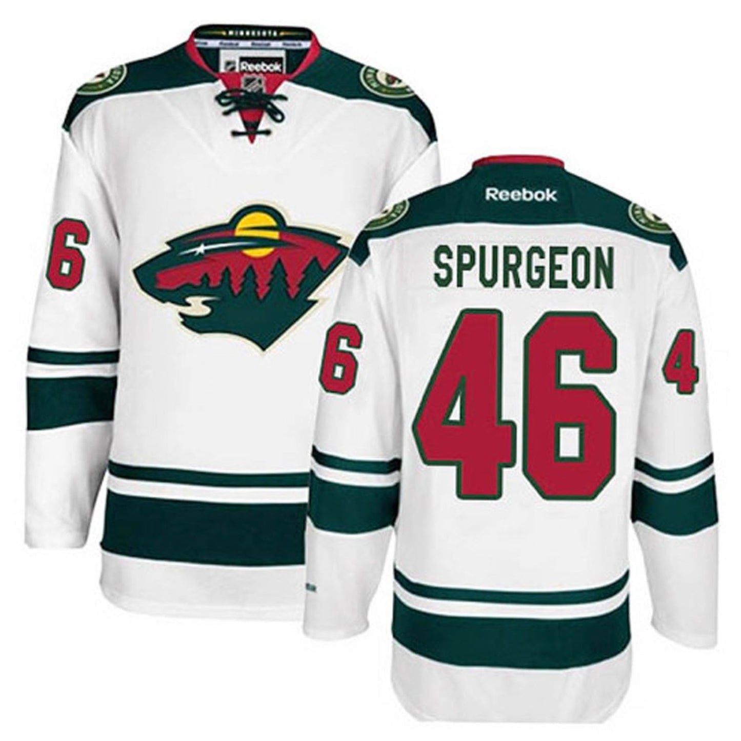 Jared Spurgeon Minnesota Wild 46 Jersey