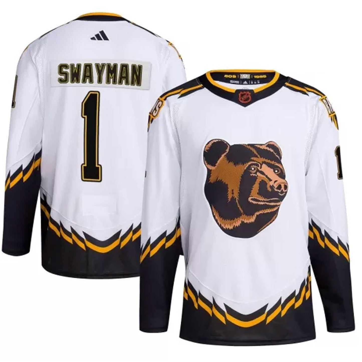 Jeremy Swayman Boston Bruins 1 Jersey