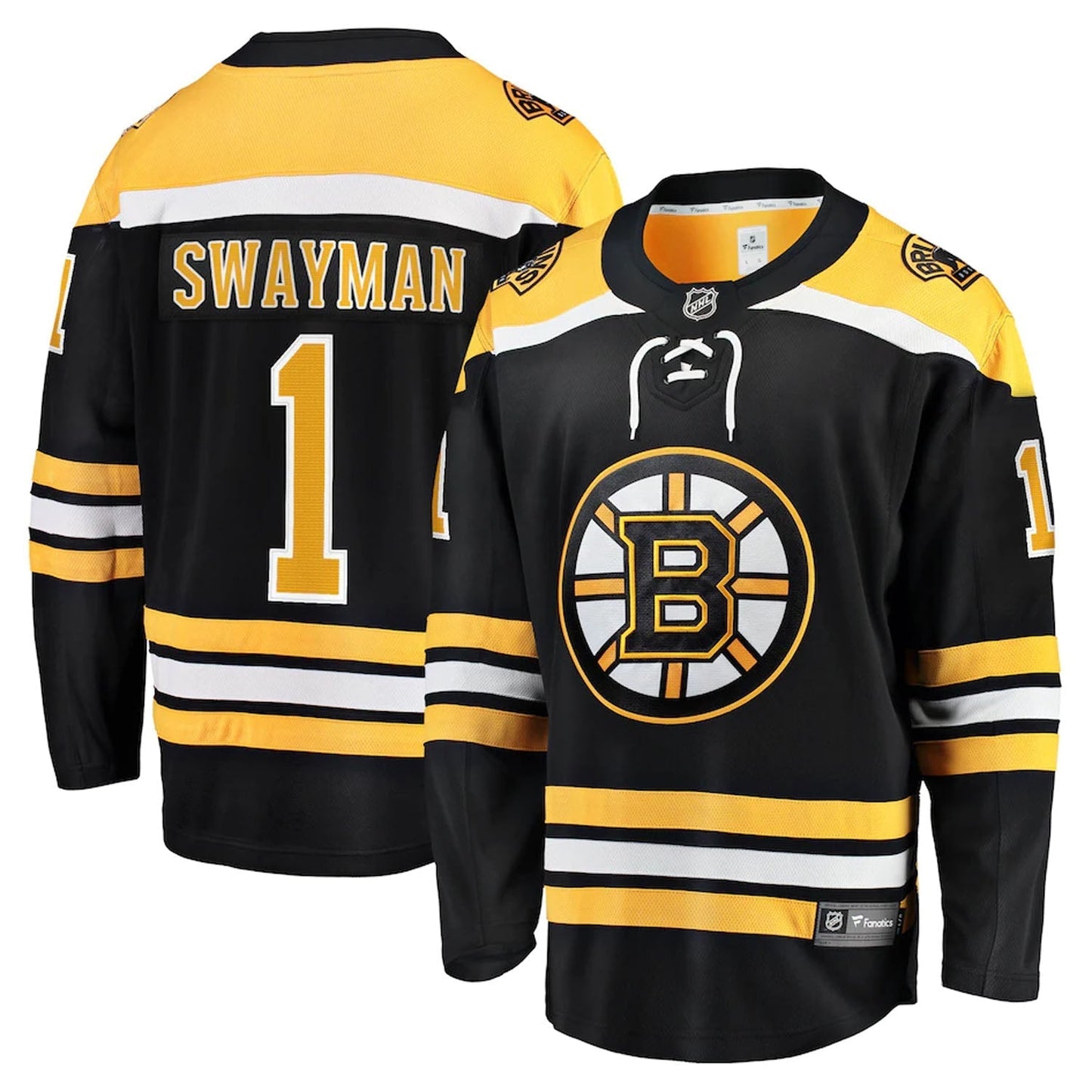Jeremy Swayman Boston Bruins 1 Jersey