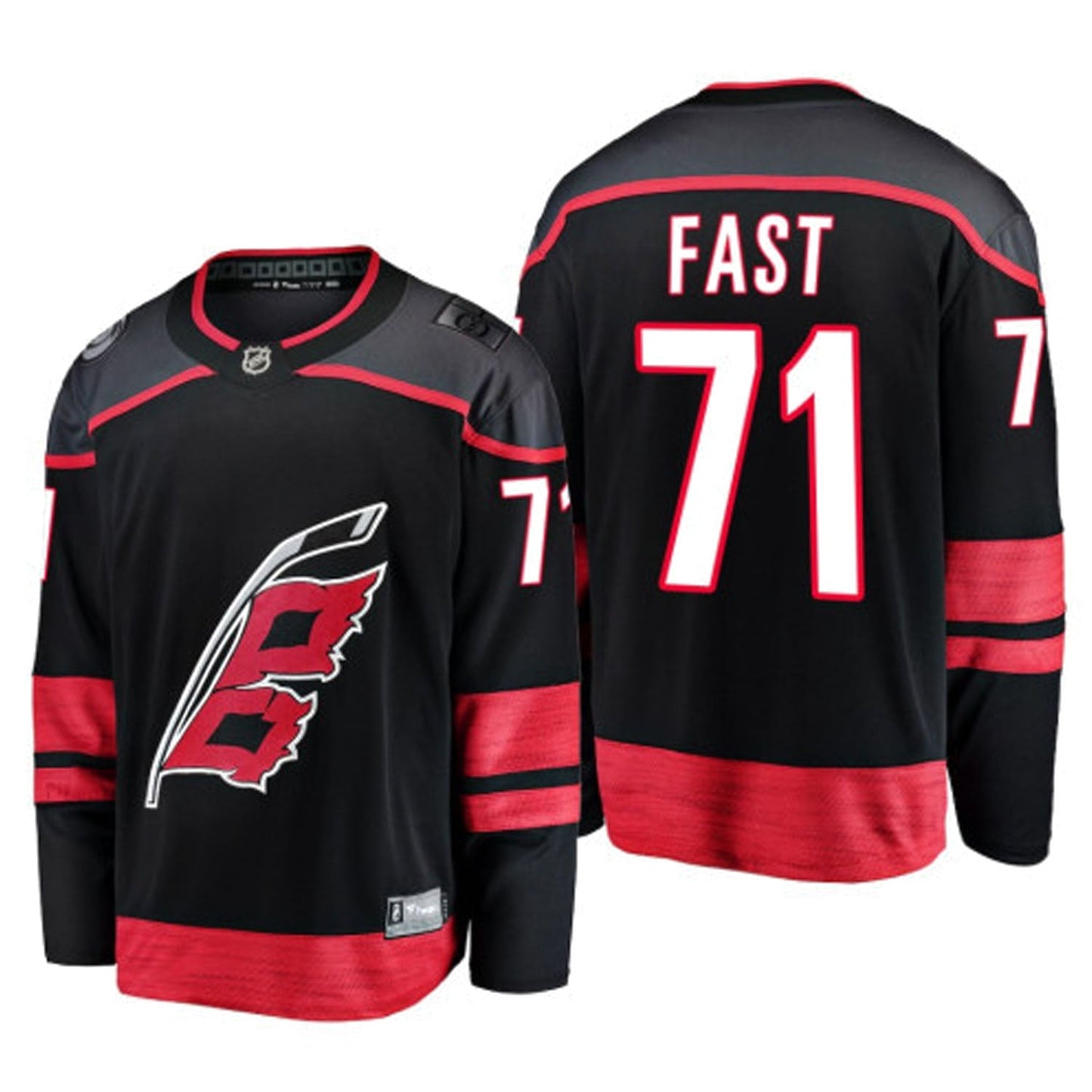 Jesper Fast Carolina Hurricanes 71 Jersey