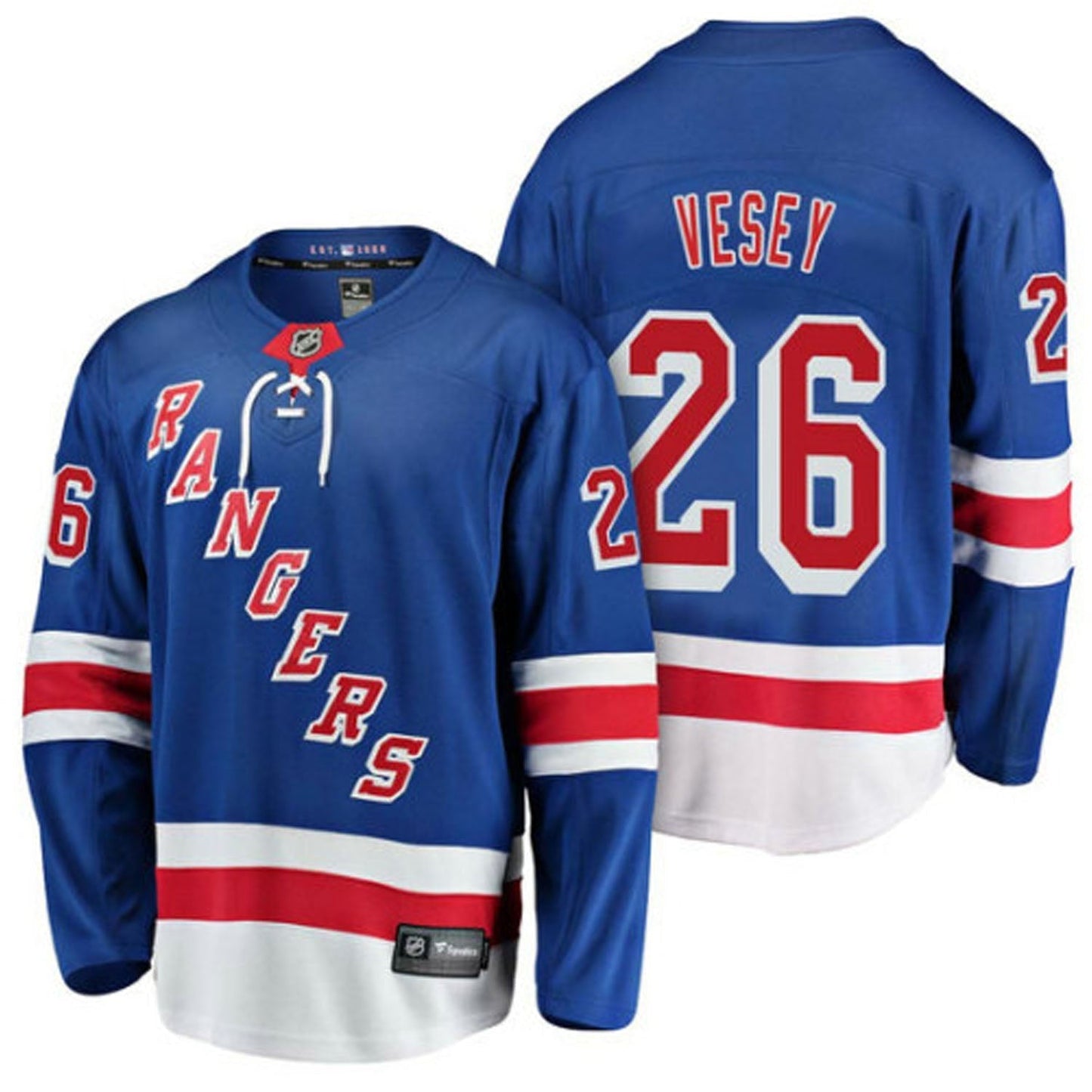 Jimmy Vesey New York Rangers 26 Jersey