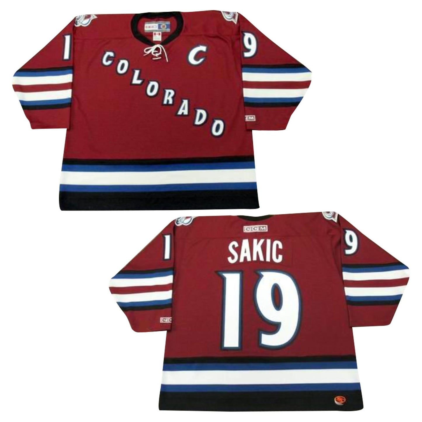 Joe Sakic Colorado Avalanche 19 Jersey